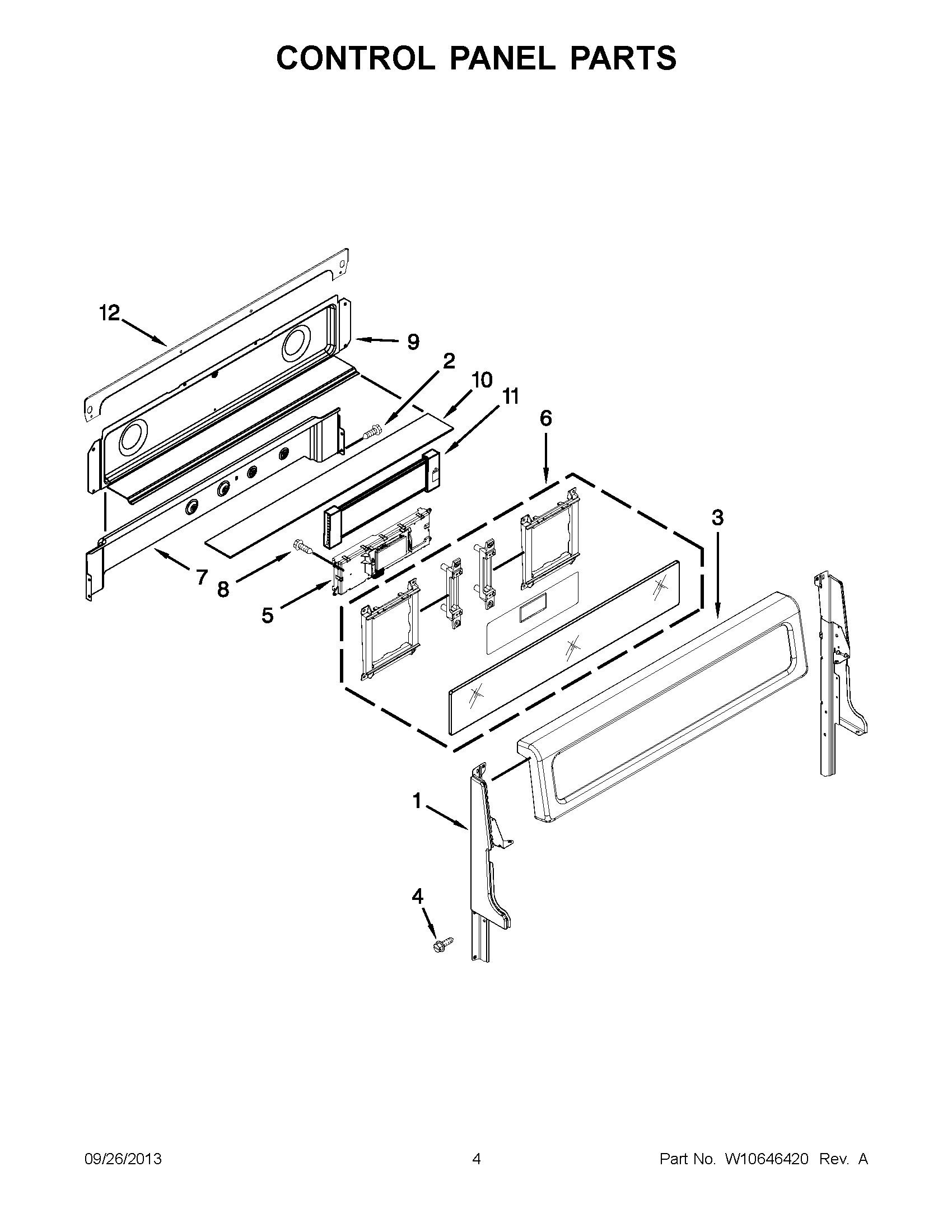 03 - CONTROL PANEL PARTS