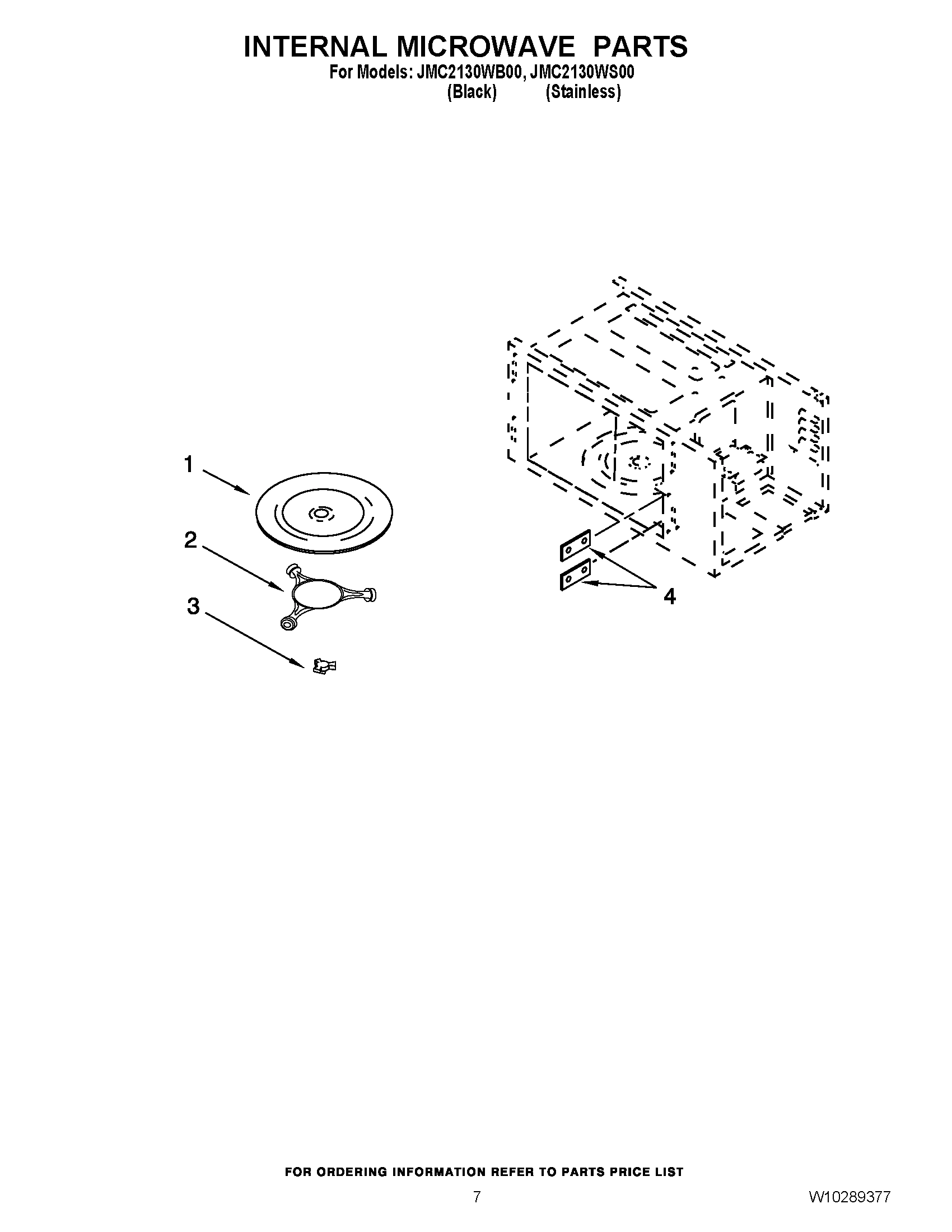 05 - INTERNAL MICROWAVE PARTS