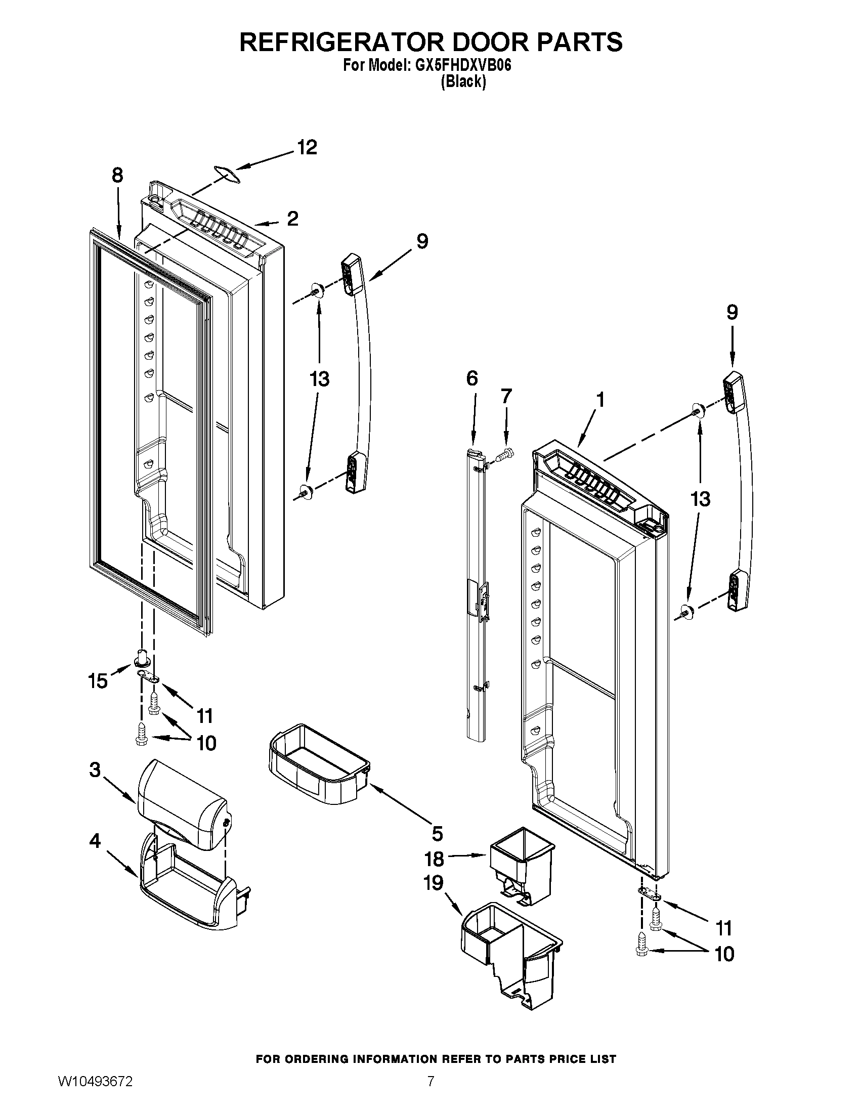 05 - REFRIGERATOR DOOR PARTS