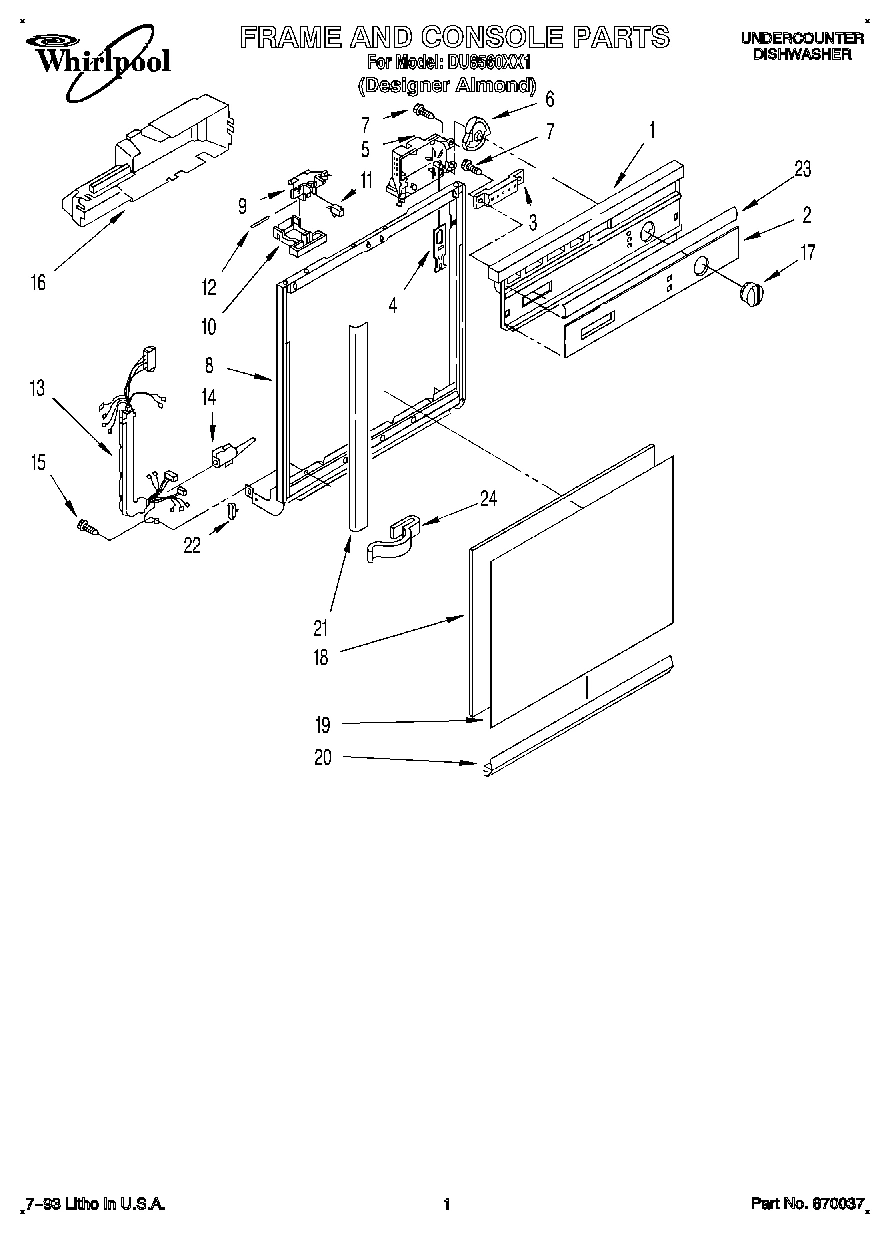 01 - FRAME AND CONSOLE