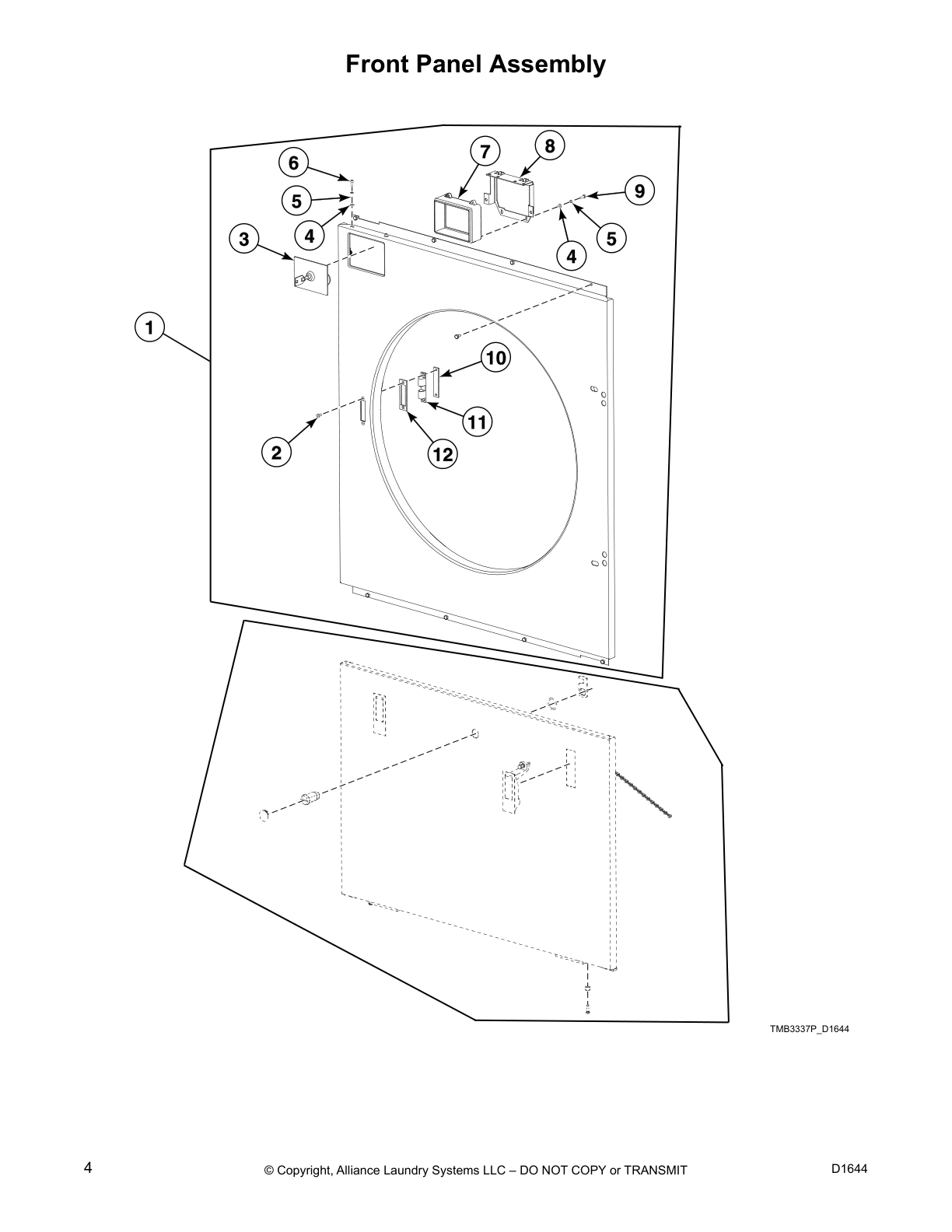 Front Panel Assembly