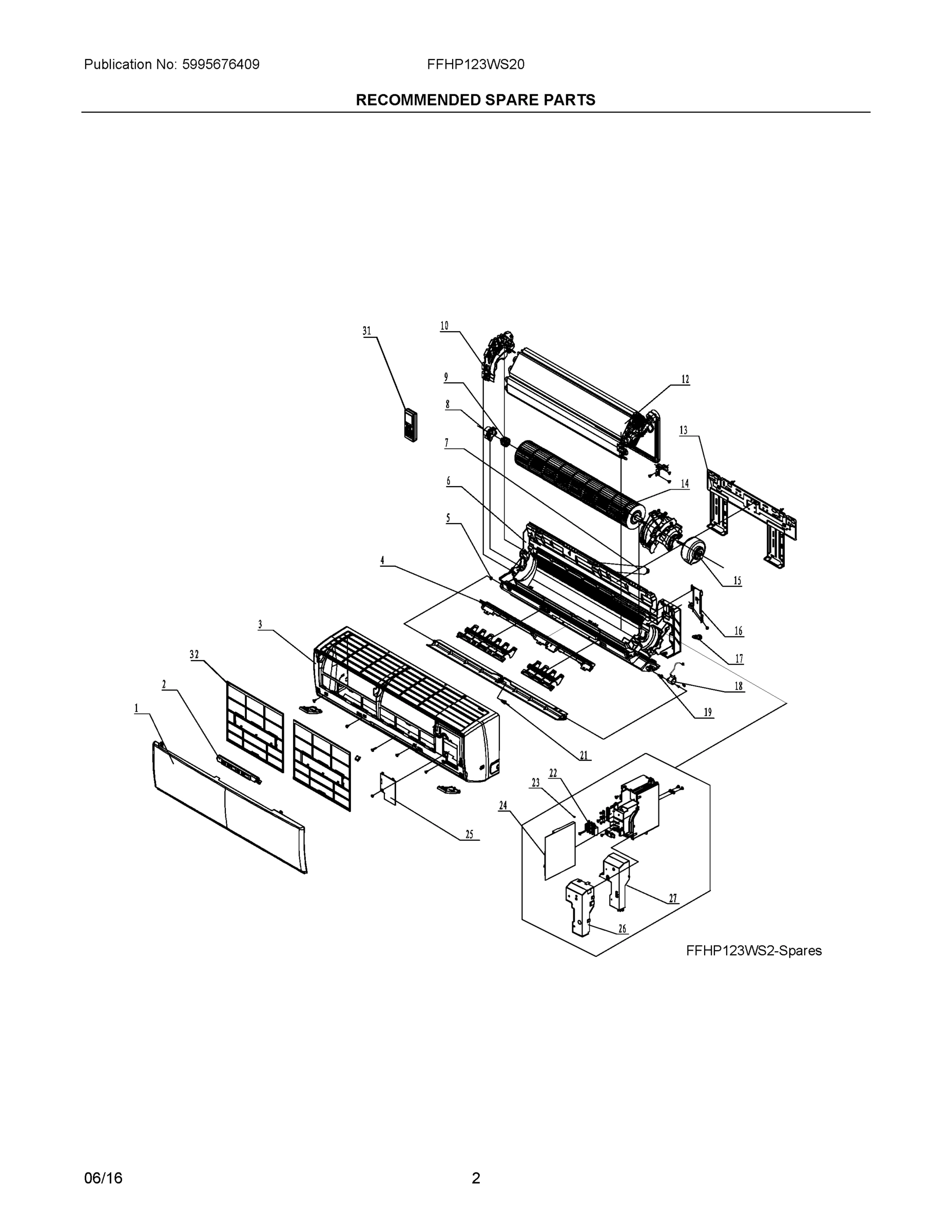 02 - RECOMMENDED SPARE PARTS
