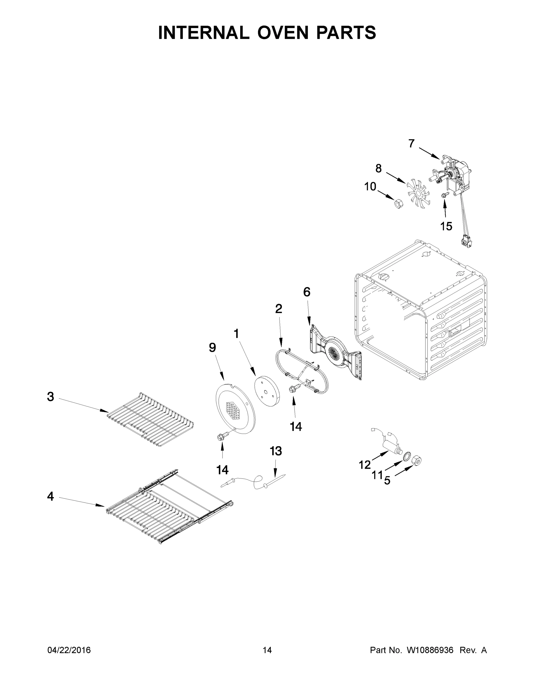08 - INTERNAL OVEN PARTS