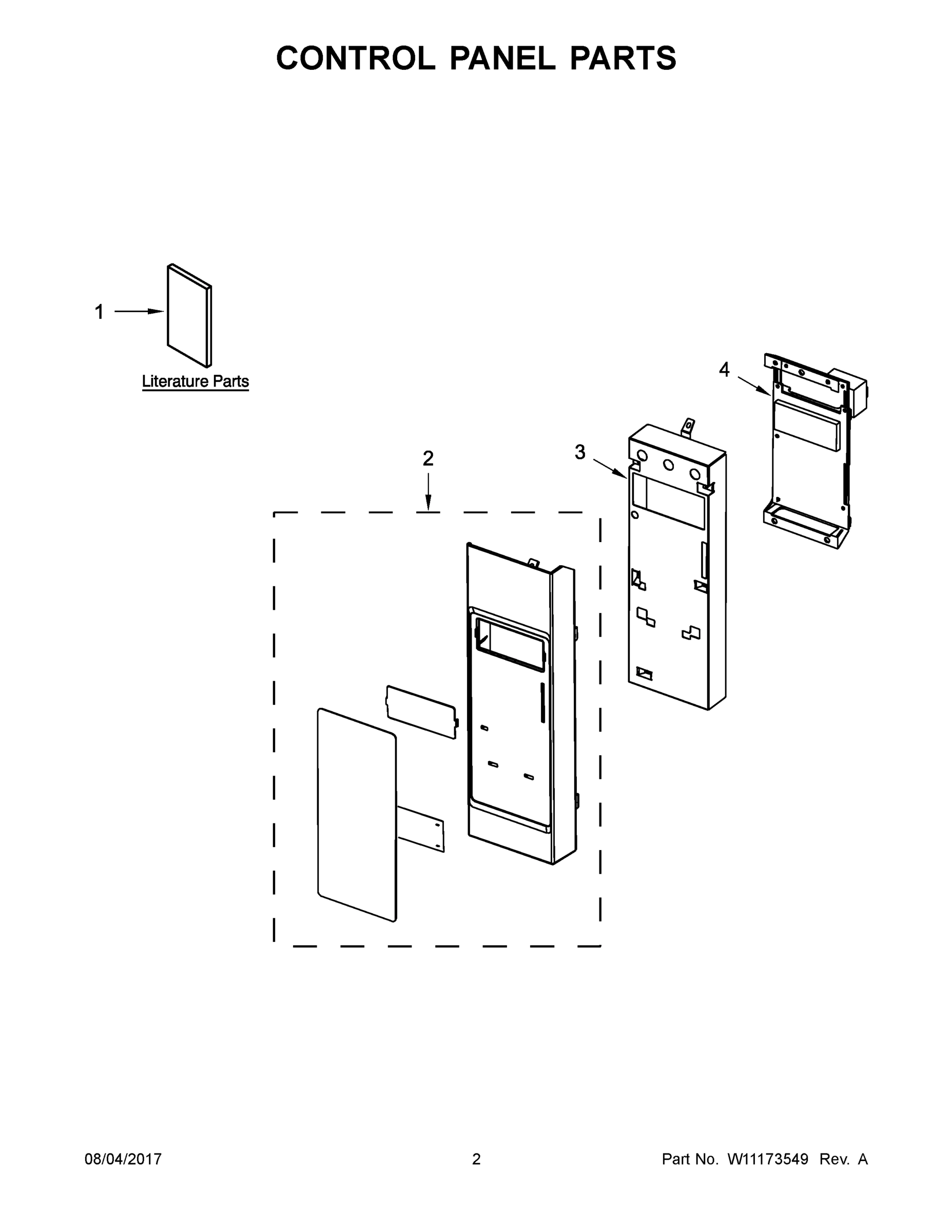 02 - CONTROL PANEL PARTS