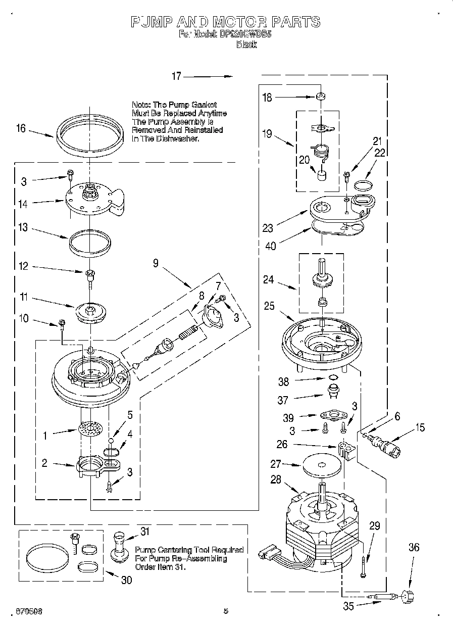 05 - PUMP AND MOTOR