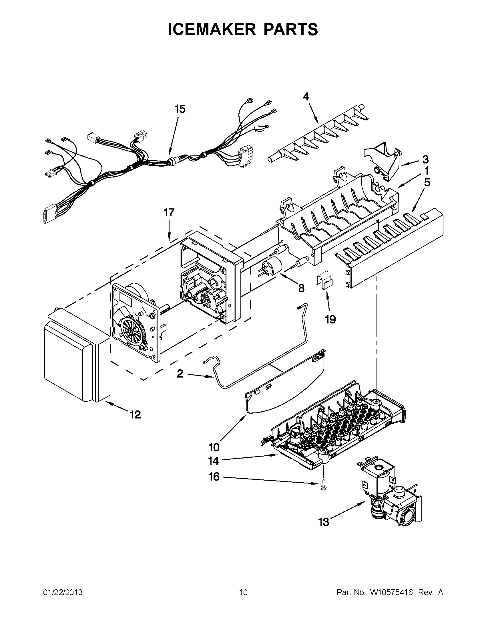 05 - ICEMAKER PARTS