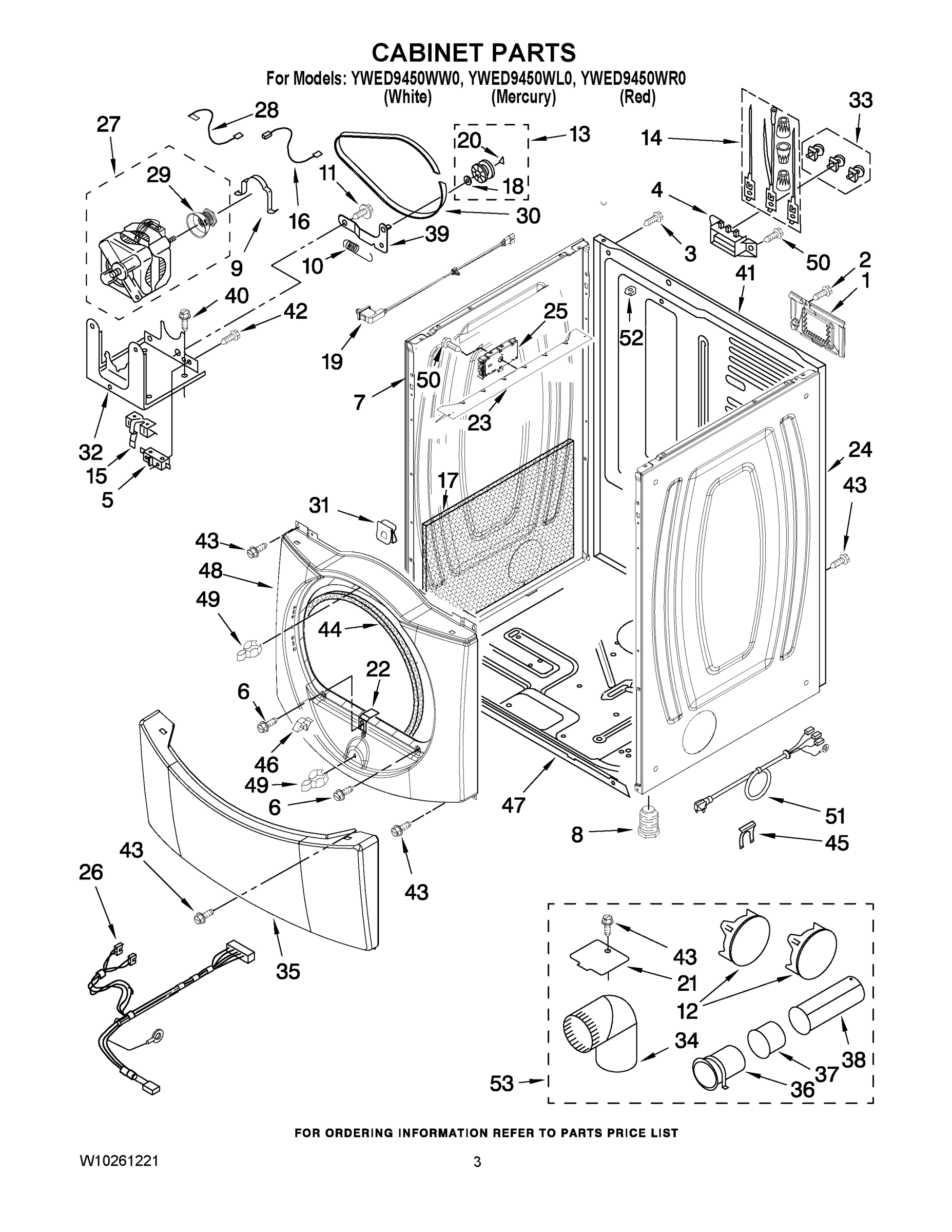 02 - CABINET PARTS