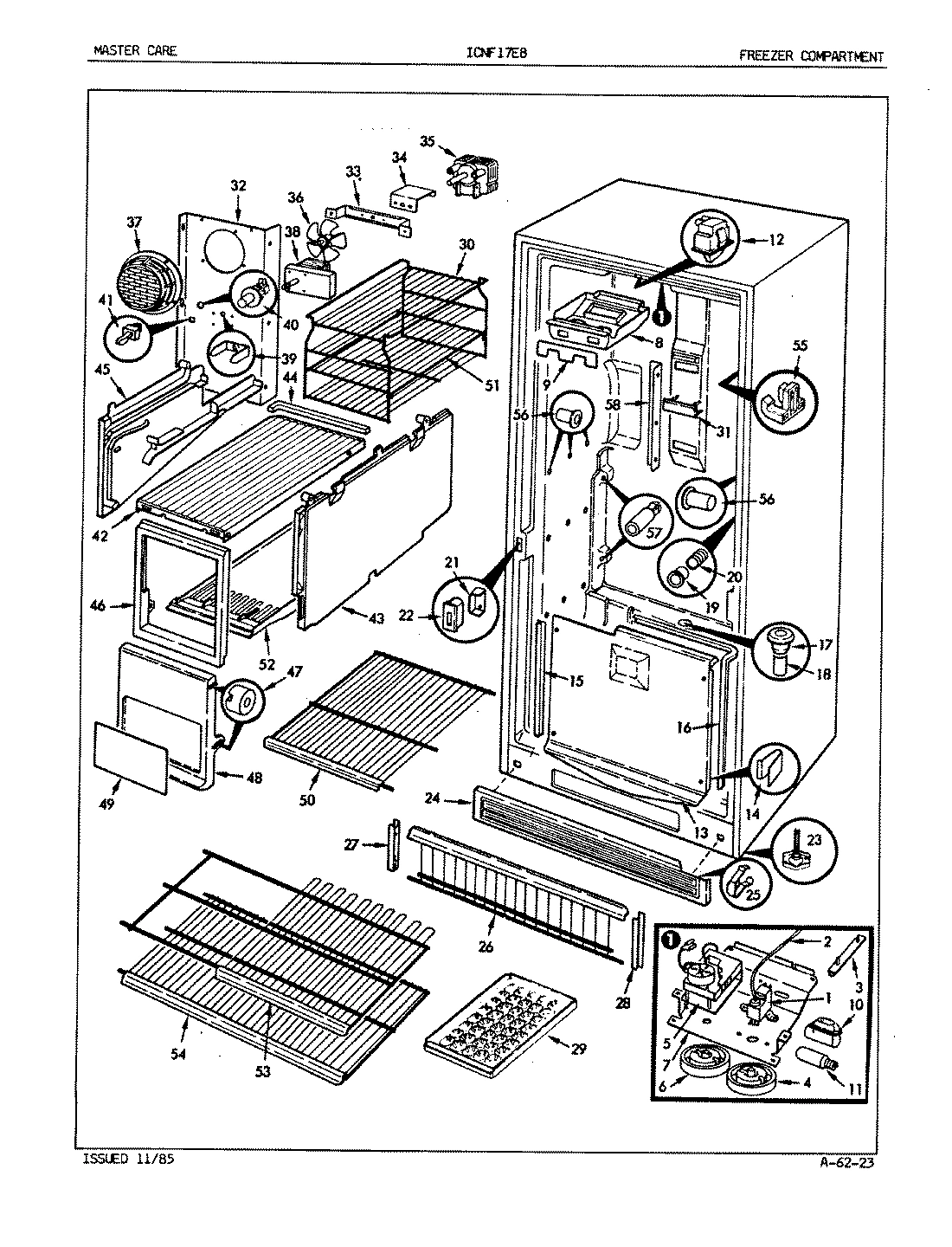 01 - FREEZER COMPARTMENT