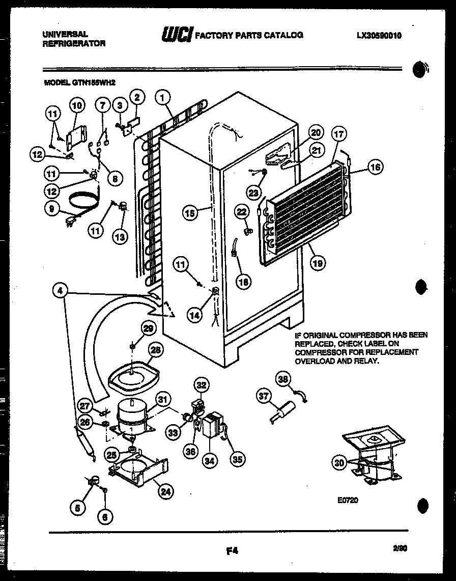 05 - SYSTEM AND AUTOMATIC DEFROST PARTS