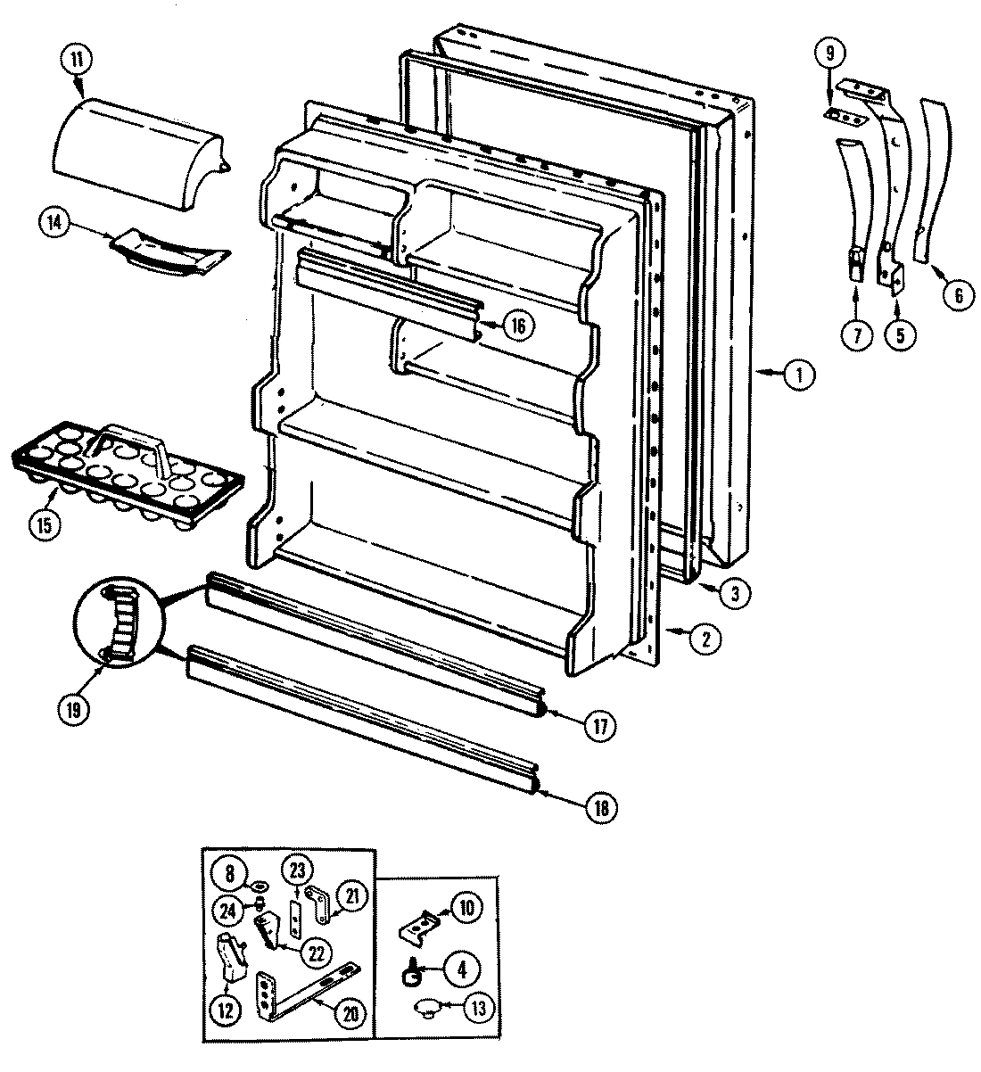 04 - FRESH FOOD DOOR