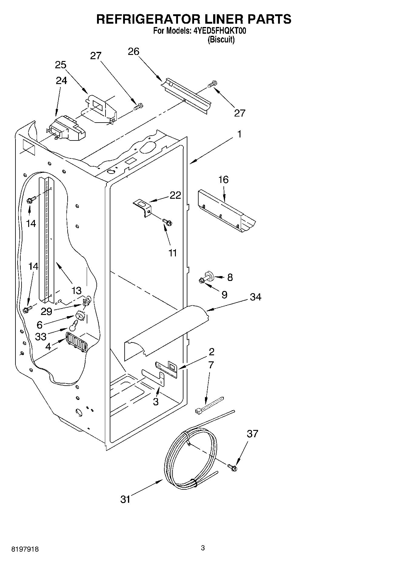 02 - REFRIGERATOR LINER