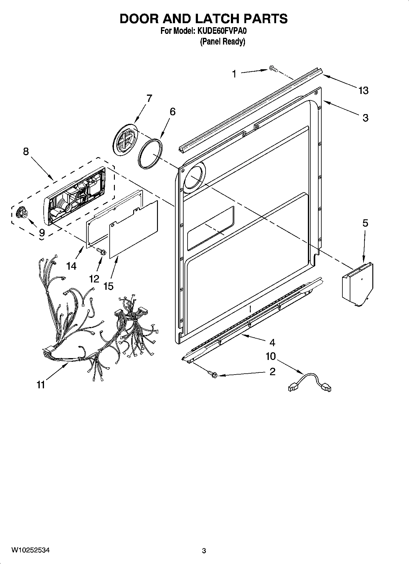 03 - DOOR AND LATCH PARTS