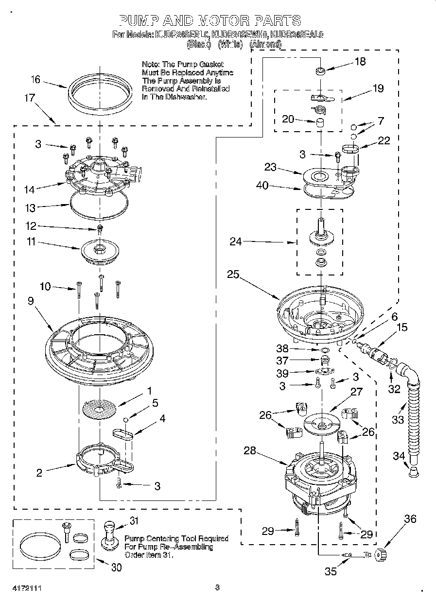 03 - PUMP AND MOTOR
