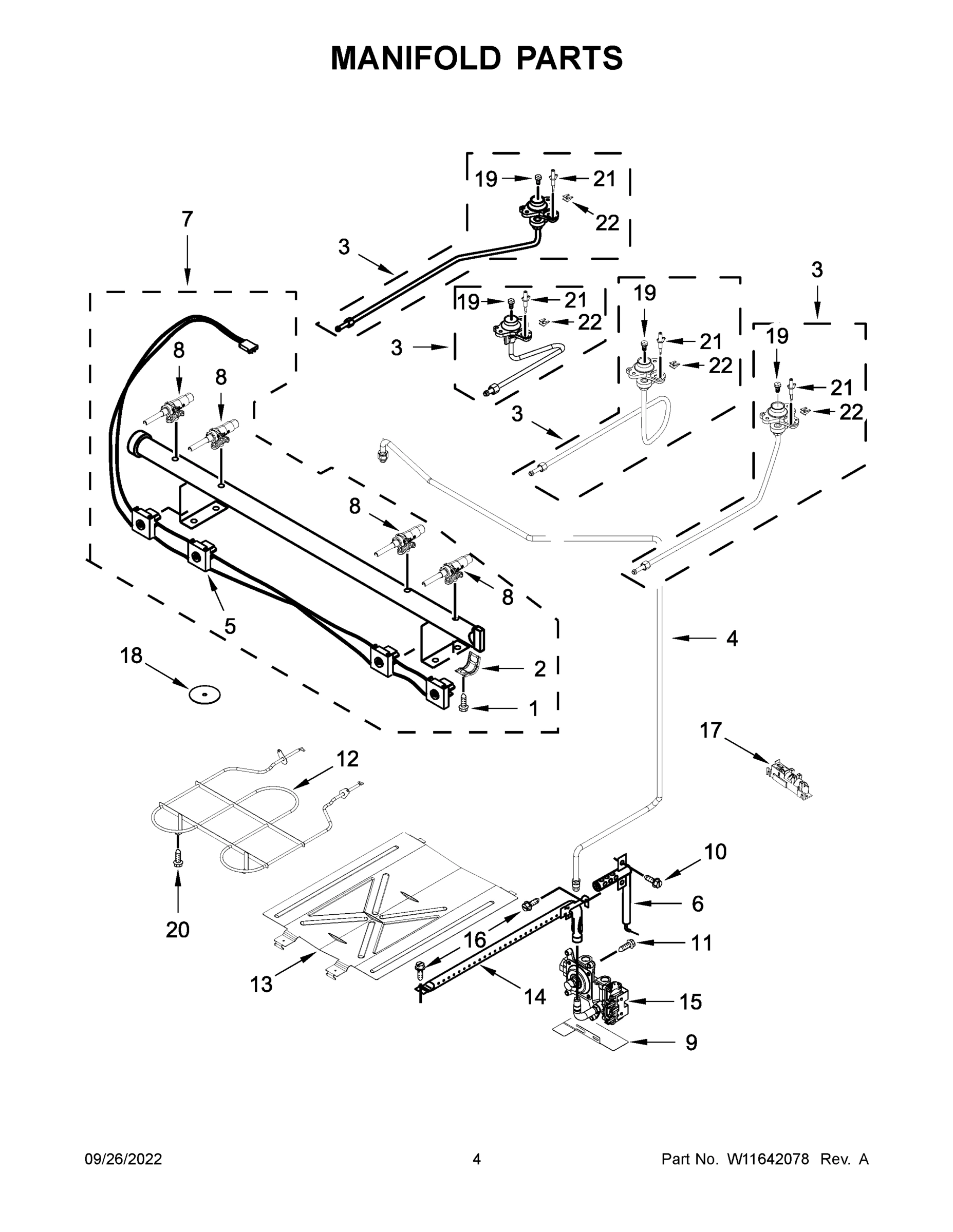 03 - MANIFOLD PARTS