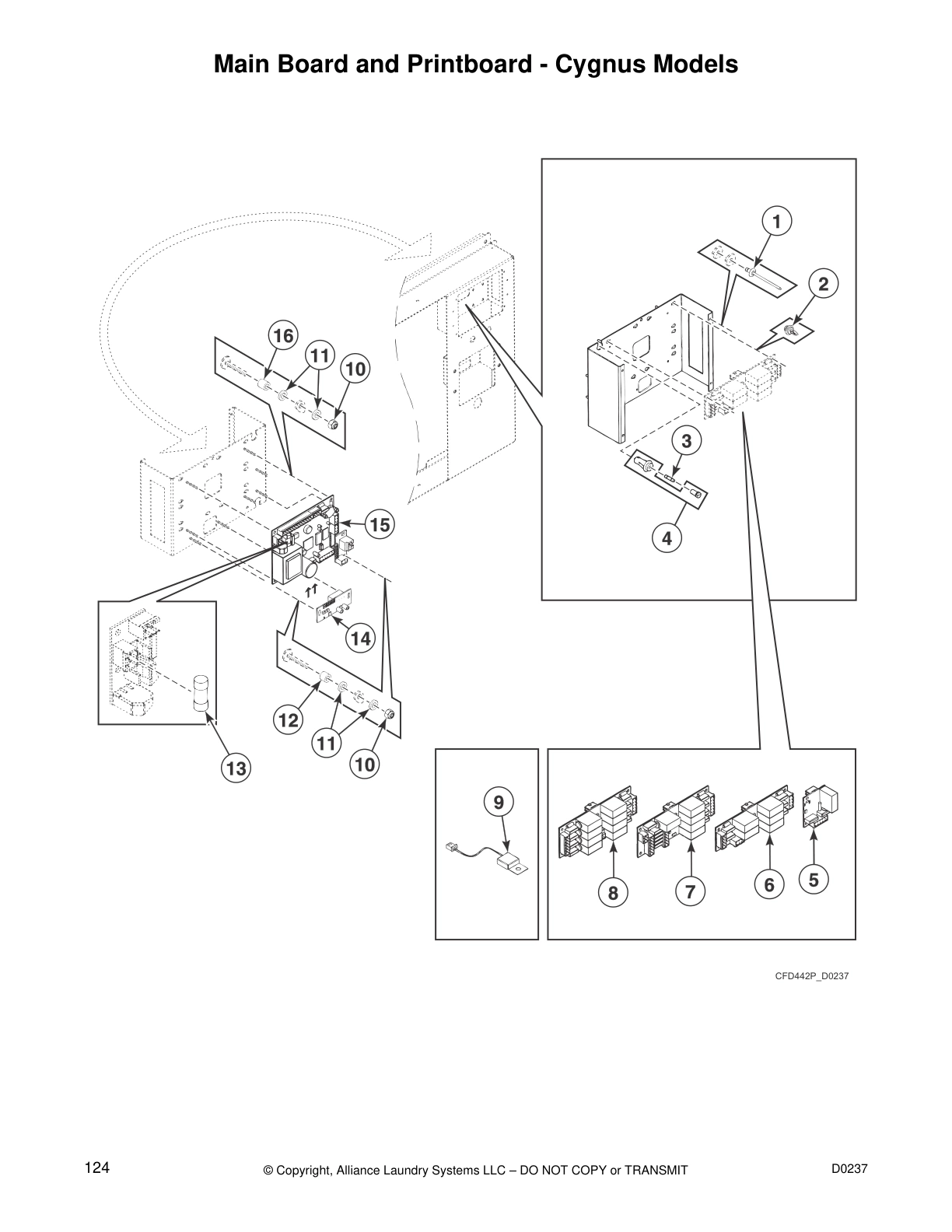 Main Board and Printboard - Cygnus Models
