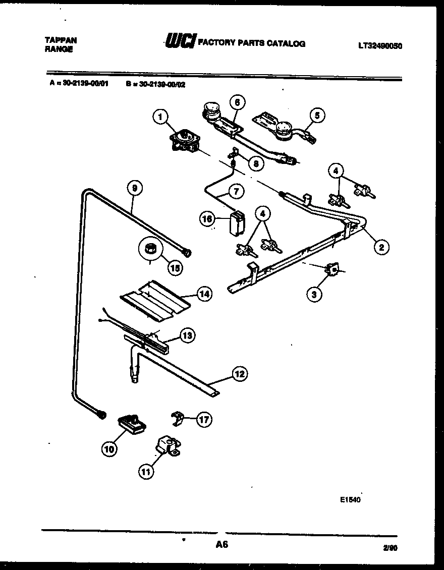 06 - BURNER, MANIFOLD AND GAS CONTROL