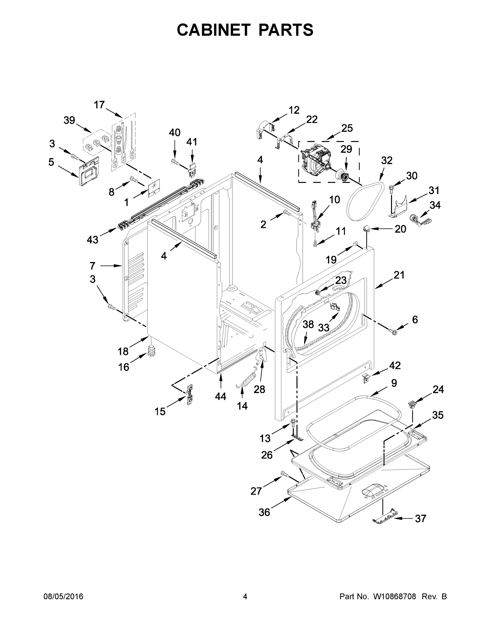 03 - CABINET PARTS
