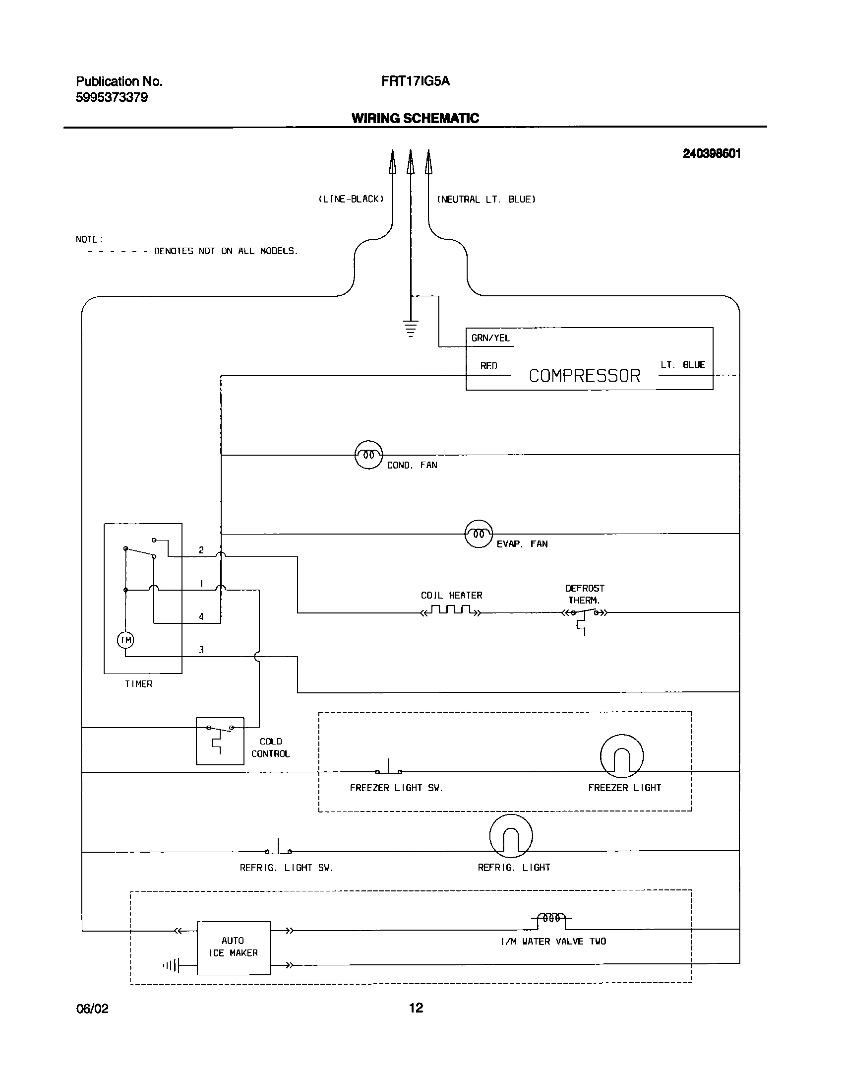 12 - WIRING SCHEMATIC