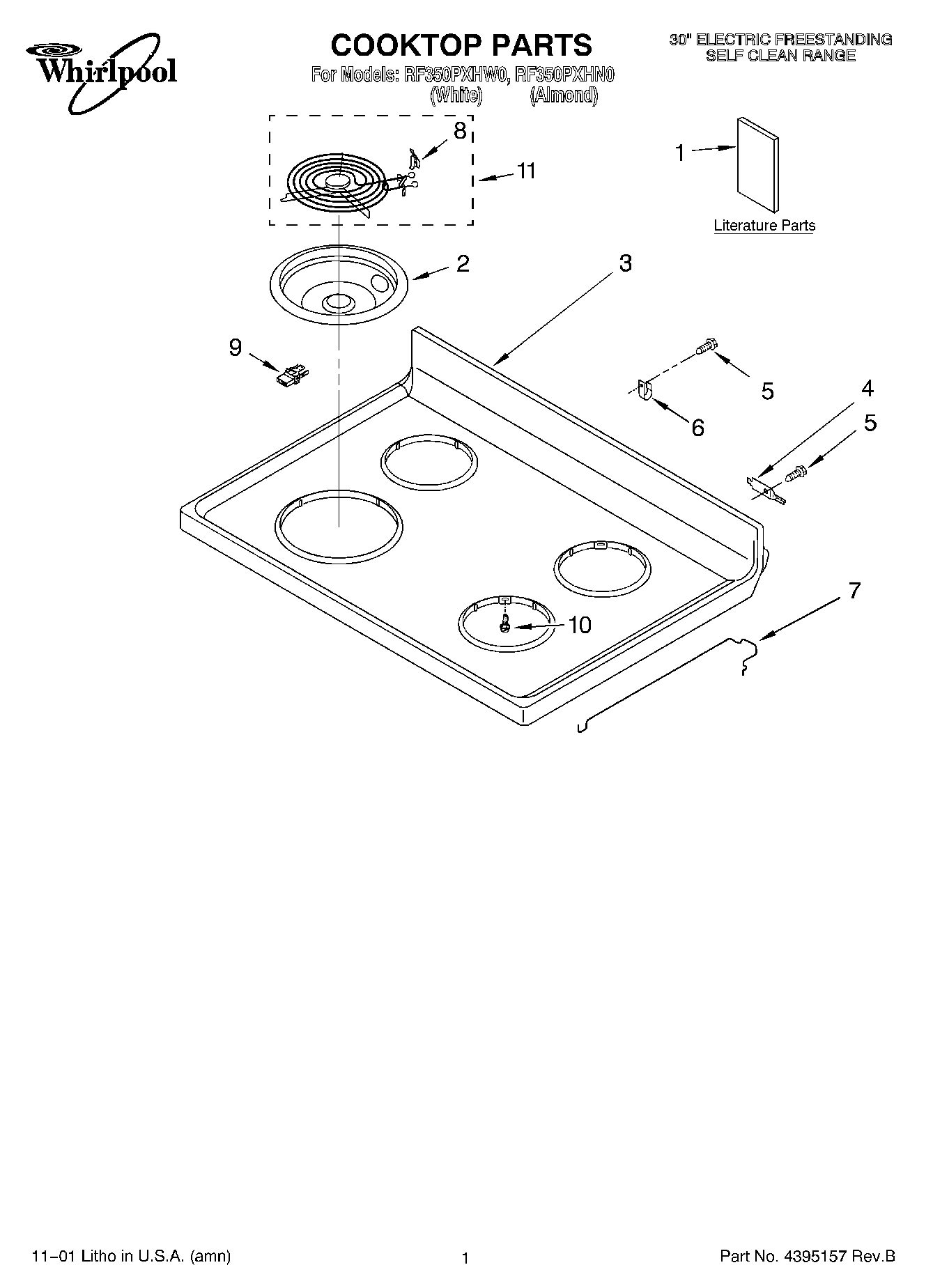 01 - COOKTOP, LITERATURE