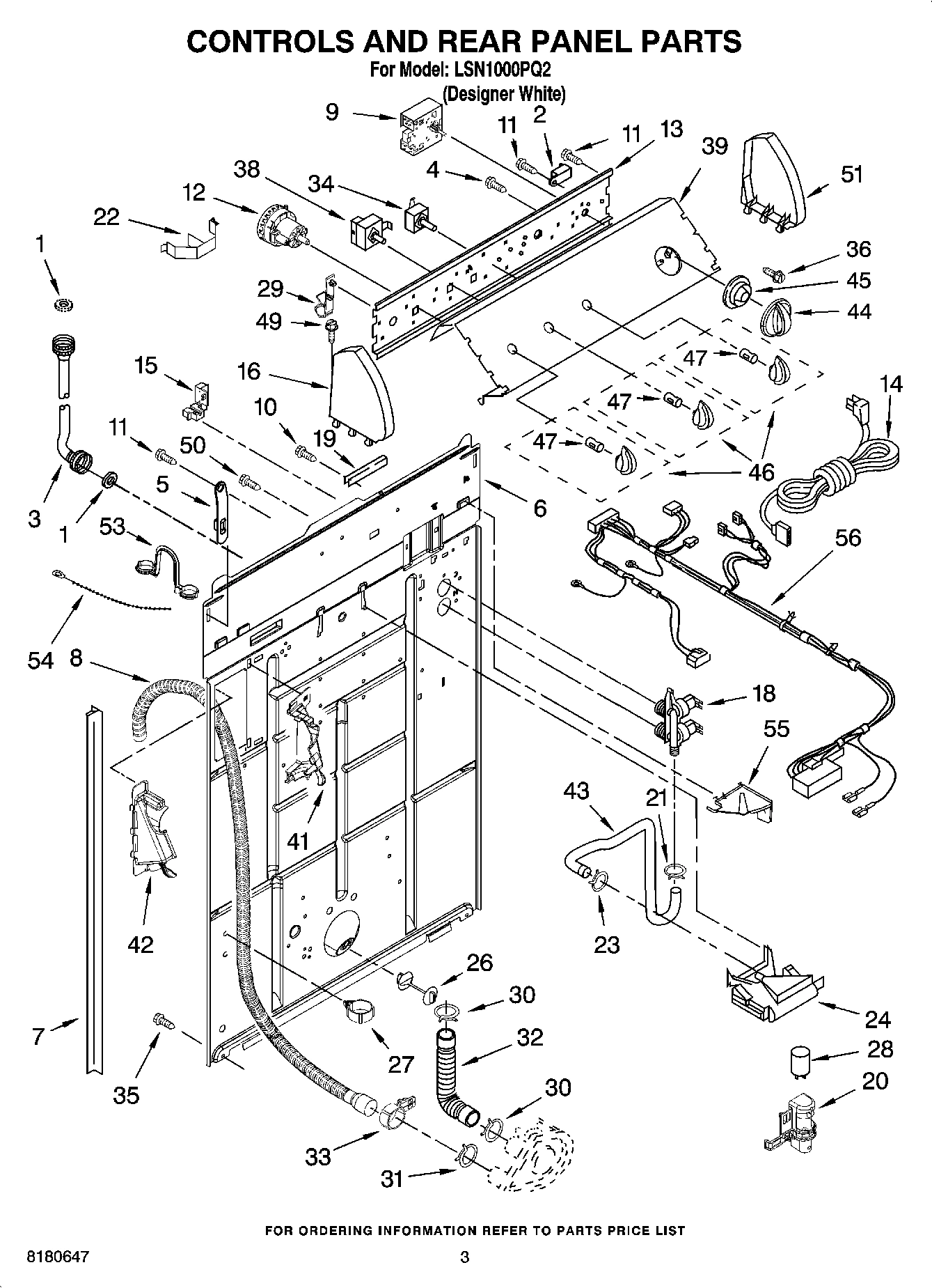 02 - CONTROLS AND REAR PANEL PARTS