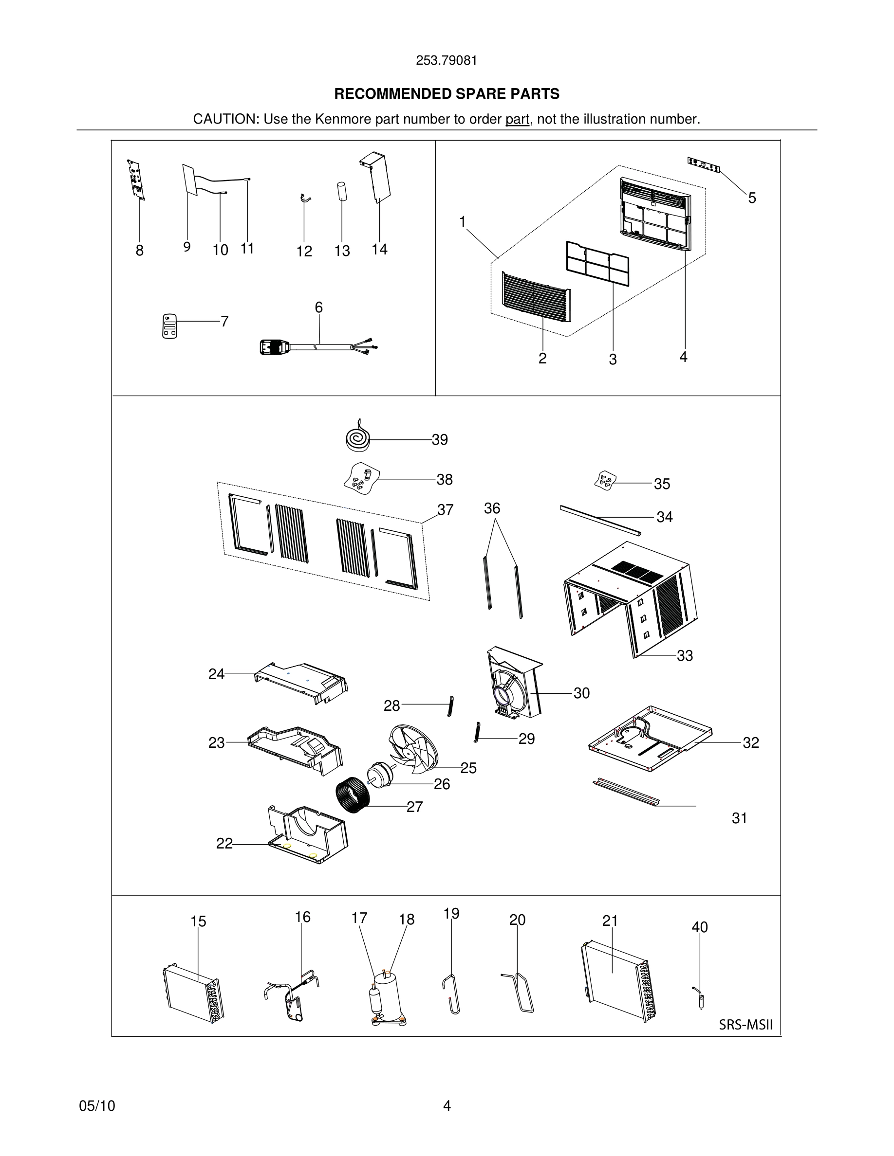 05 - RECOMMENDED SPARE PARTS