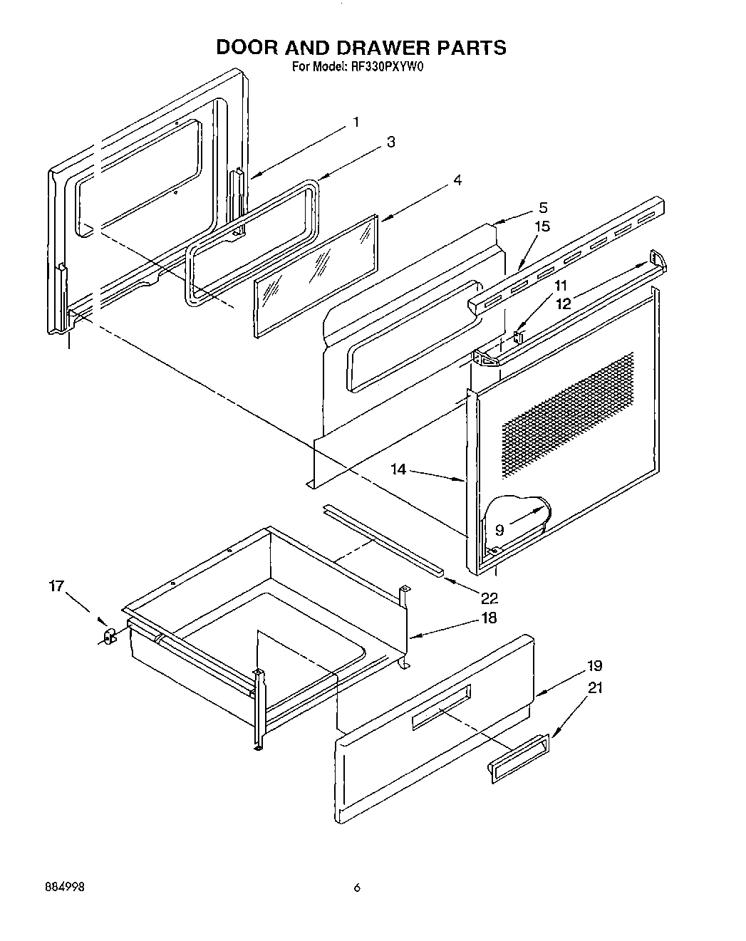 06 - DOOR AND DRAWER, LIT/OPTIONAL
