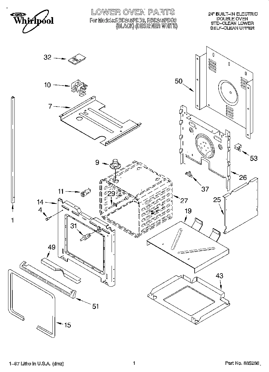 01 - LOWER OVEN