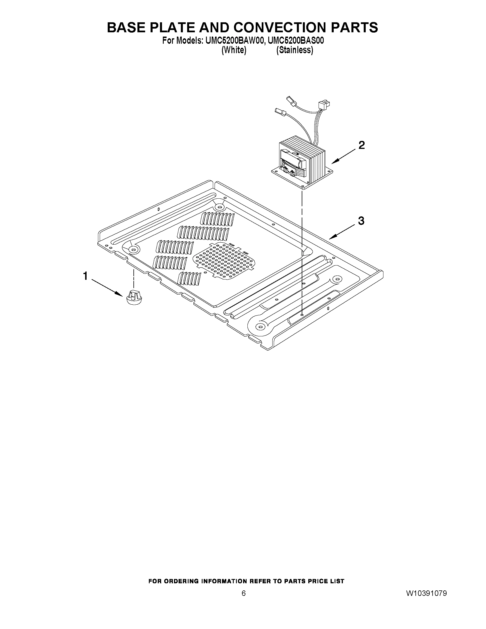 06 - BASE PLATE AND CONVECTION PARTS
