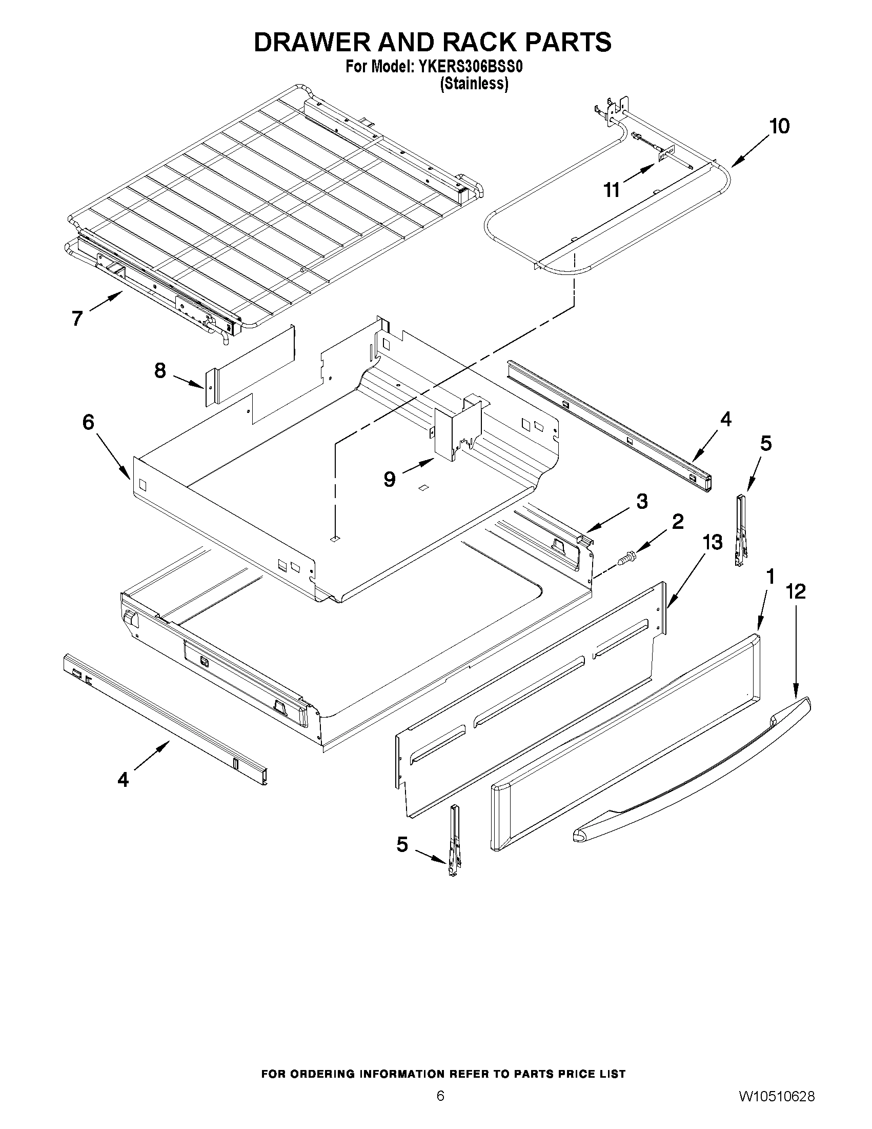05 - DRAWER AND RACK PARTS
