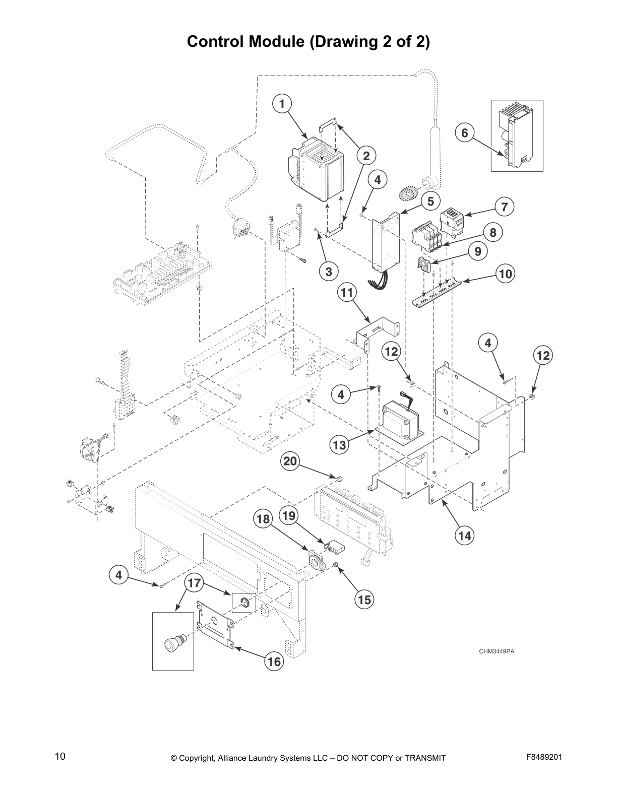 Control Module (Drawing 2 of 2)