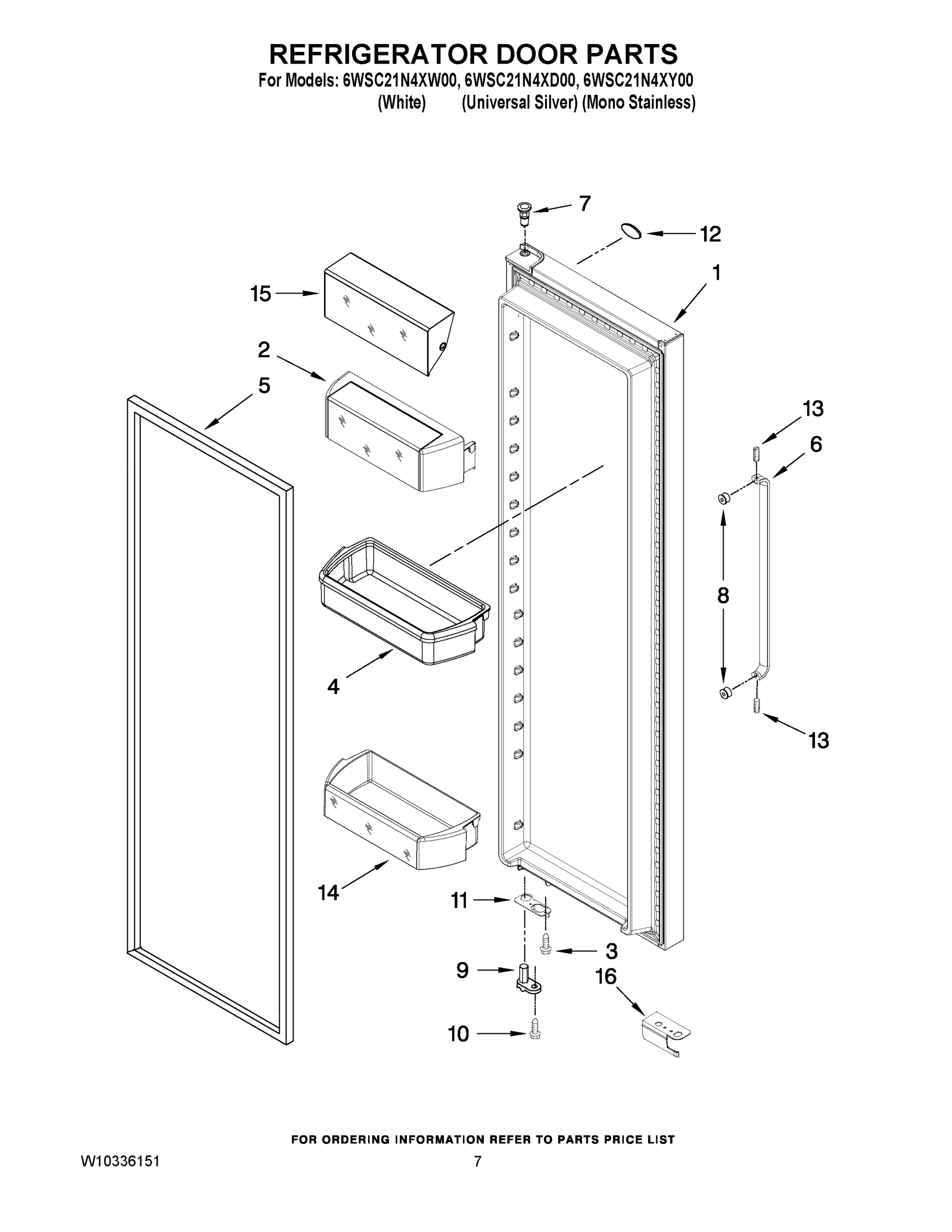 05 - REFRIGERATOR DOOR PARTS