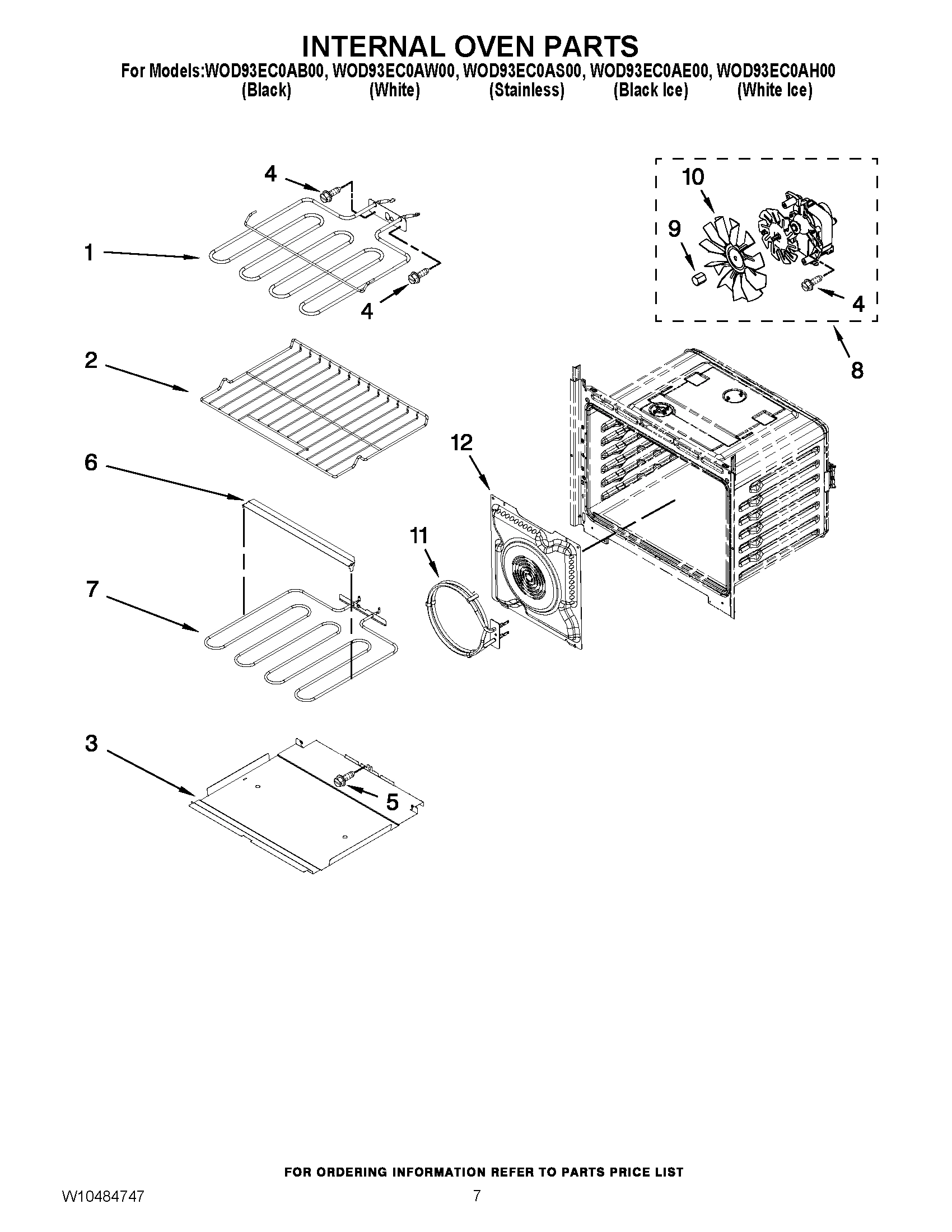 05 - INTERNAL OVEN PARTS