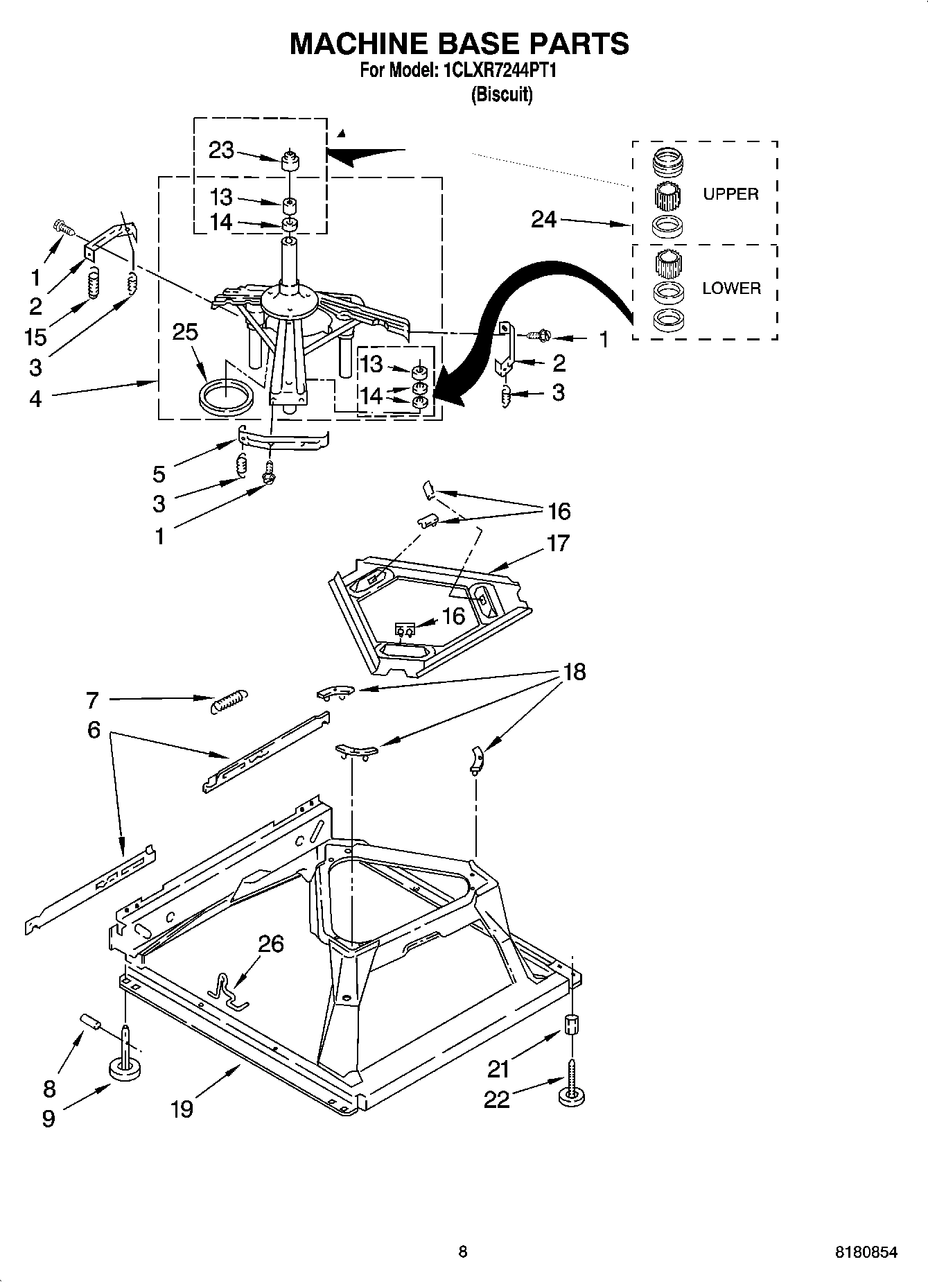 05 - MACHINE BASE PARTS