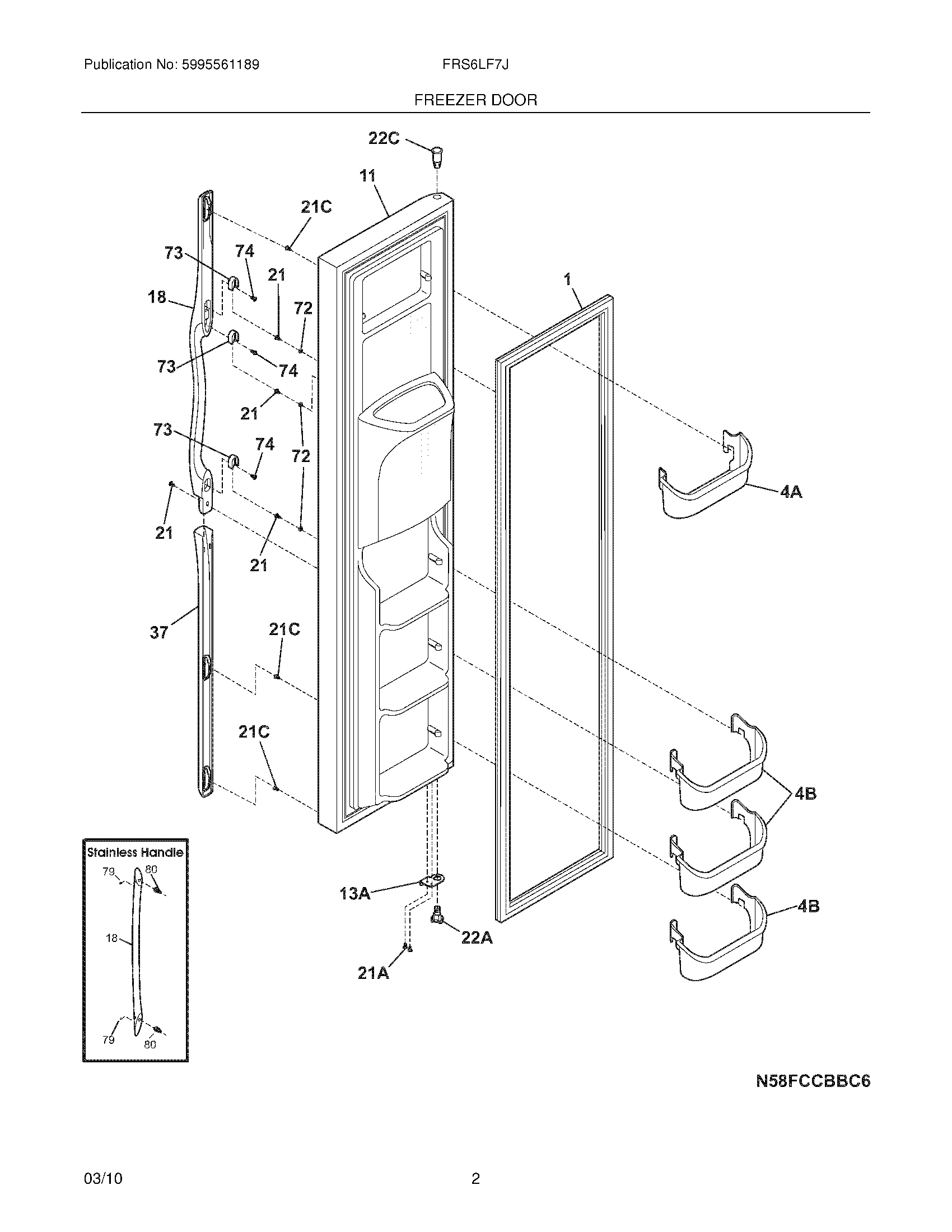 03 - FREEZER DOOR