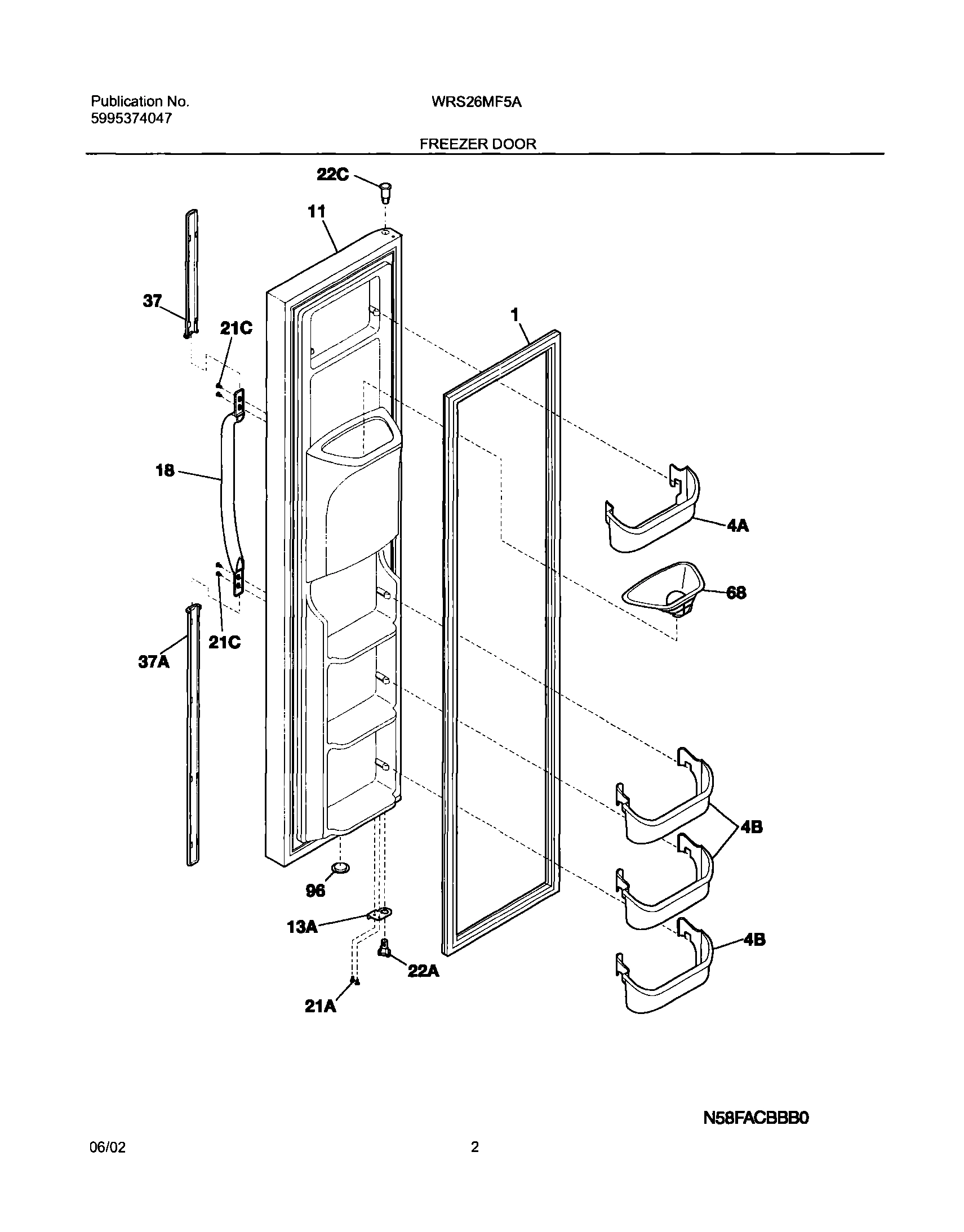 03 - FREEZER DOOR