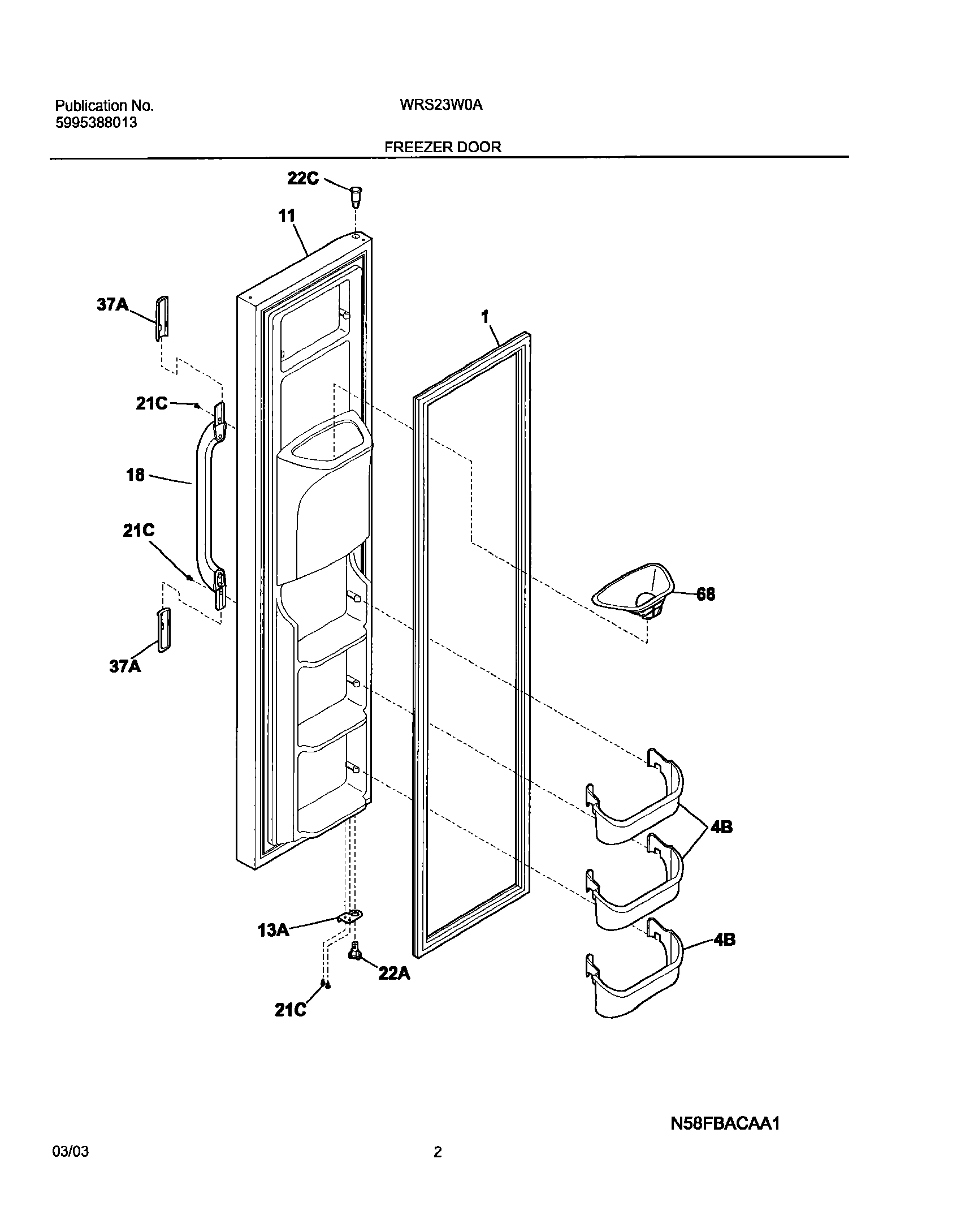 03 - FREEZER DOOR