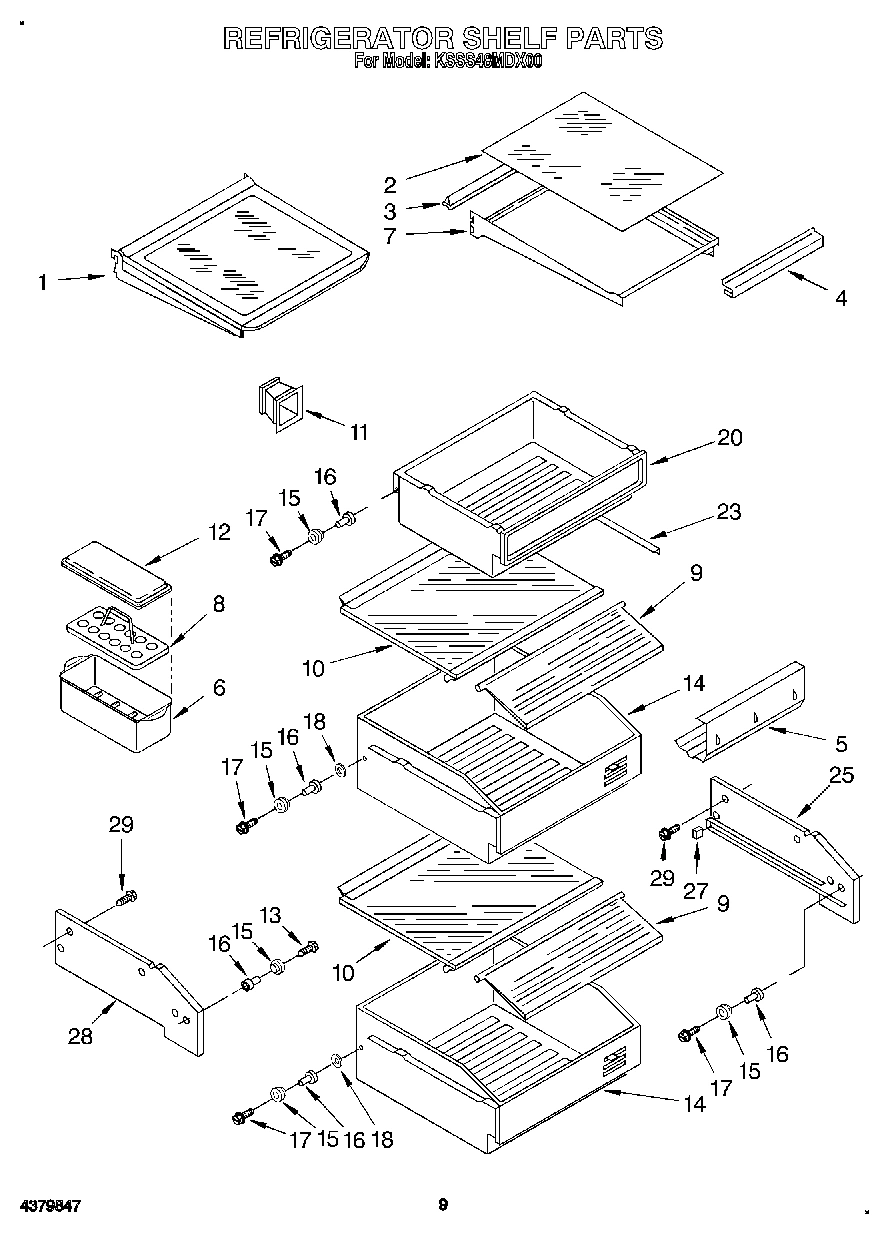 07 - REFRIGERATOR SHELF