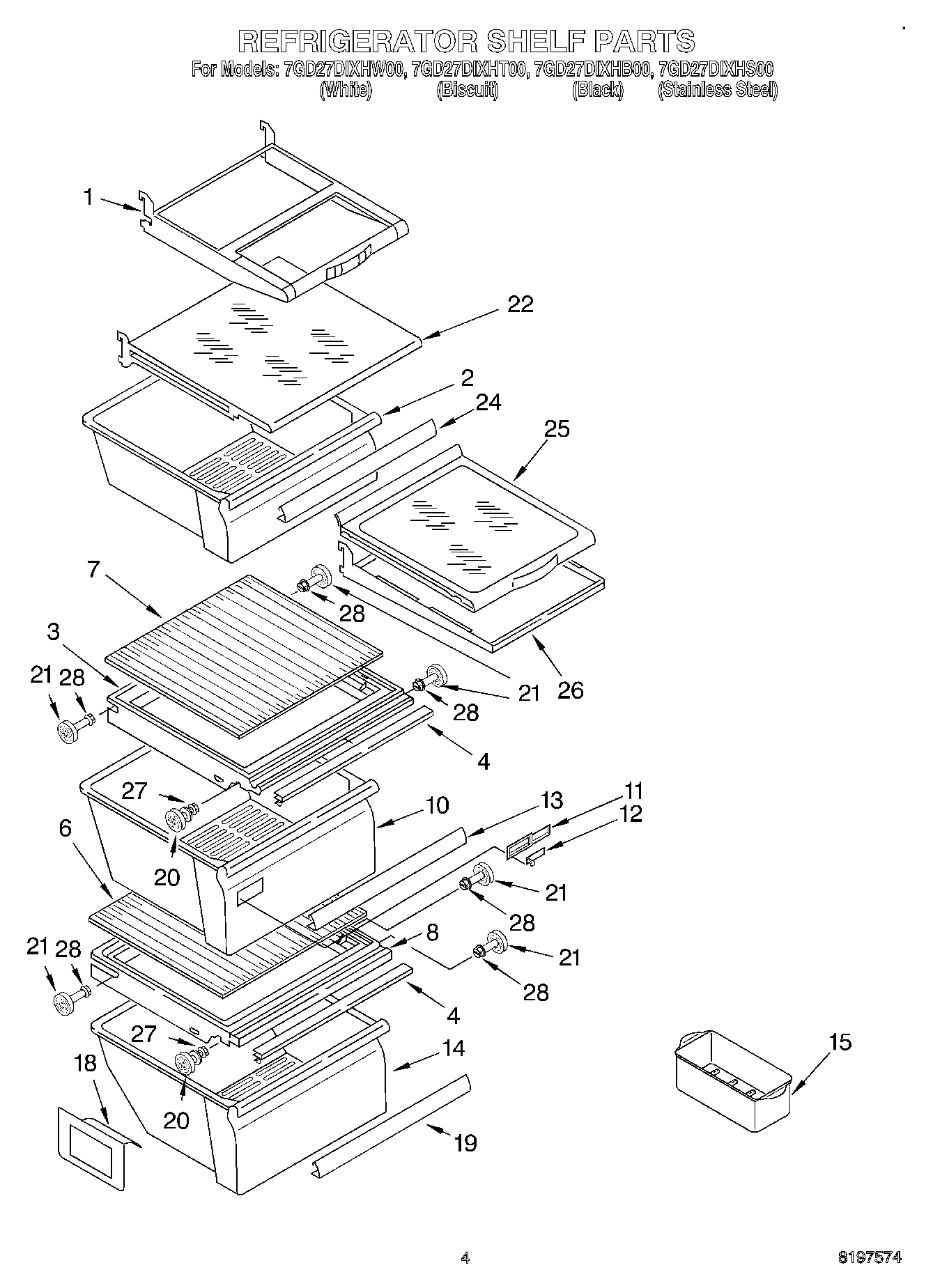 03 - REFRIGERATOR SHELF