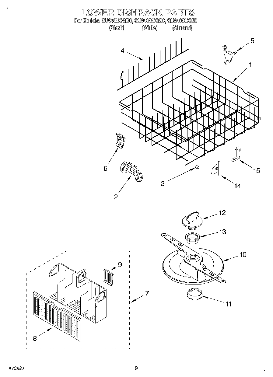 06 - LOWER DISHRACK