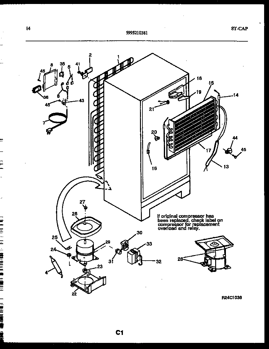 08 - SYSTEM AND AUTOMATIC DEFROST PARTS
