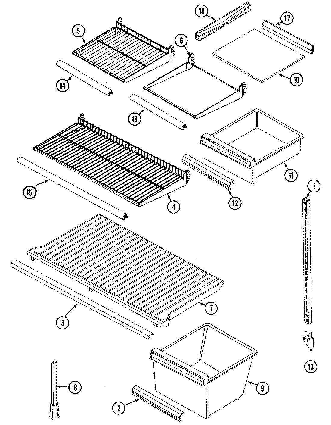 08 - SHELVES & ACCESSORIES