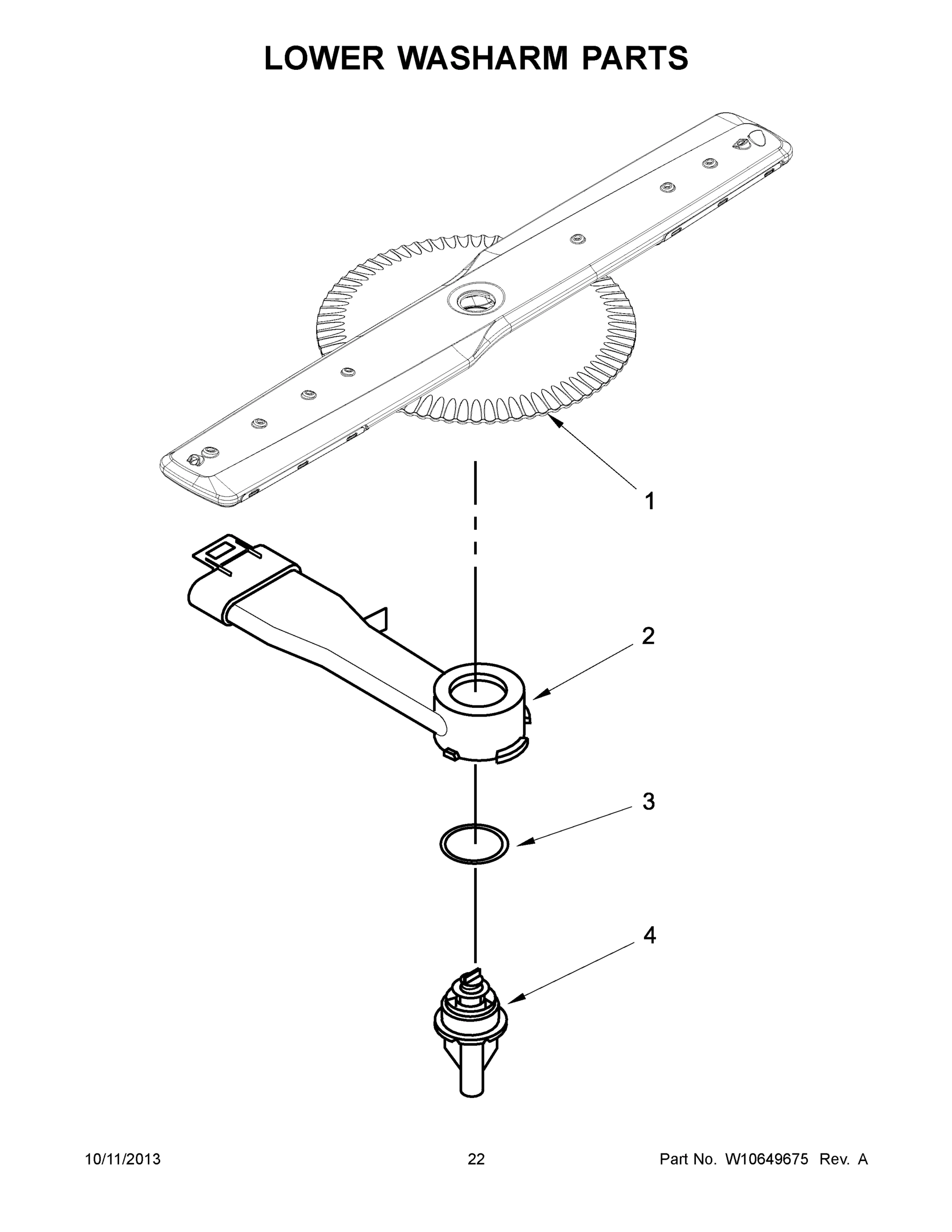 12 - LOWER WASHARM PARTS