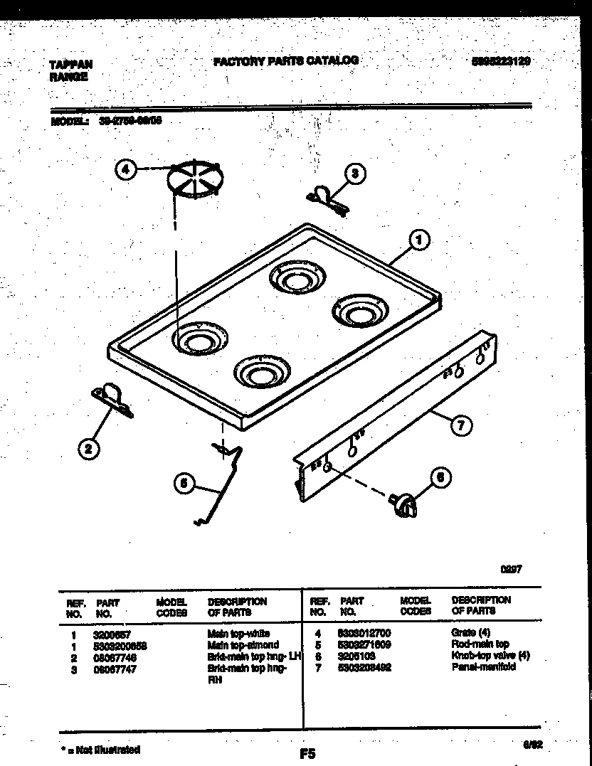 03 - COOKTOP PARTS