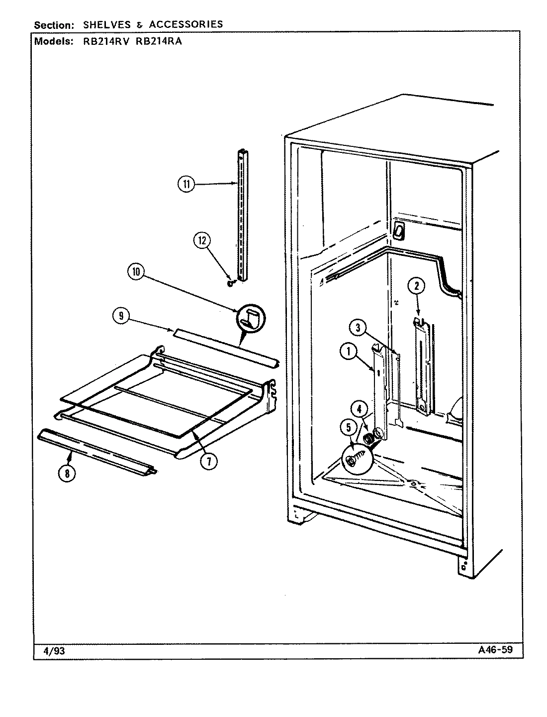 04 - SHELVES & ACCESSORIES