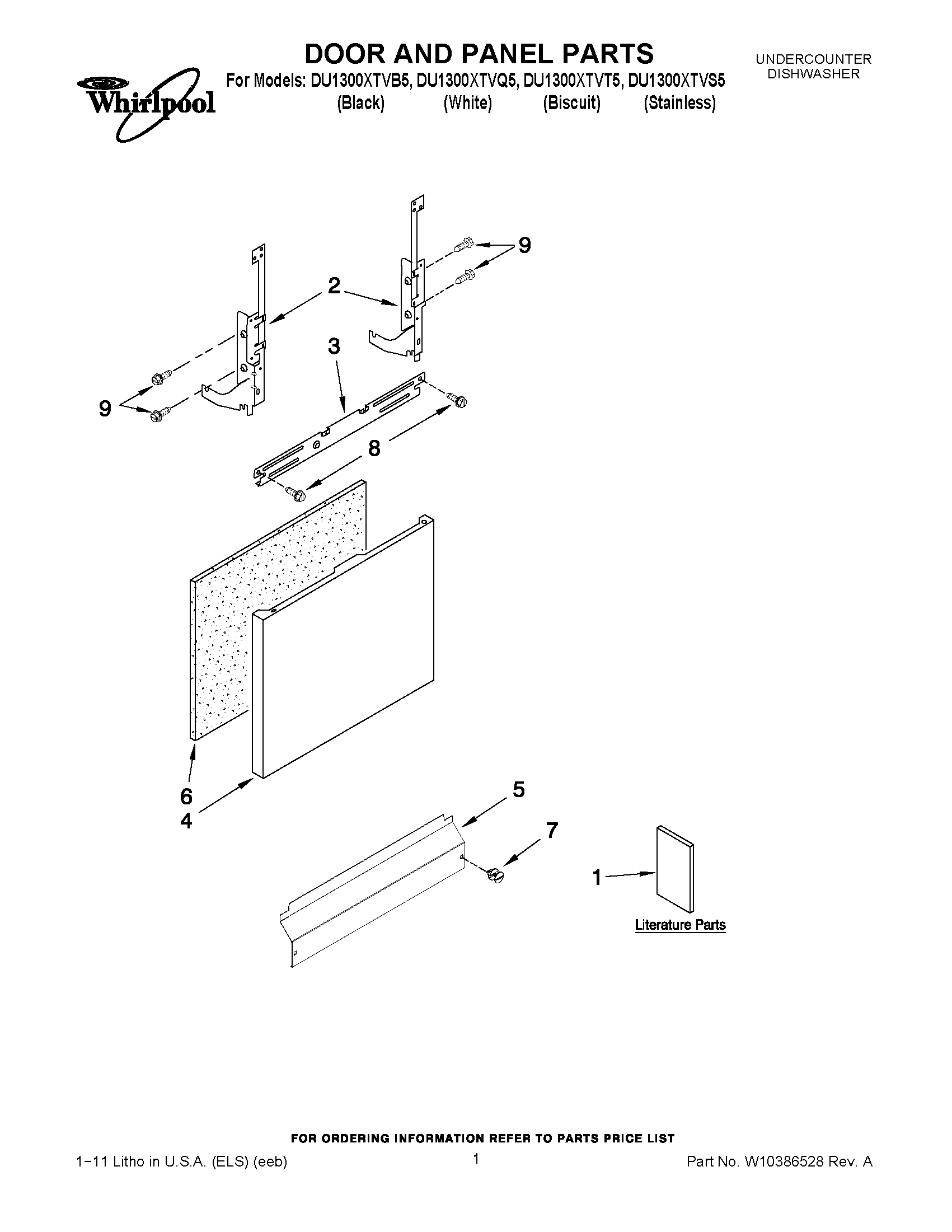 01 - DOOR AND PANEL PARTS