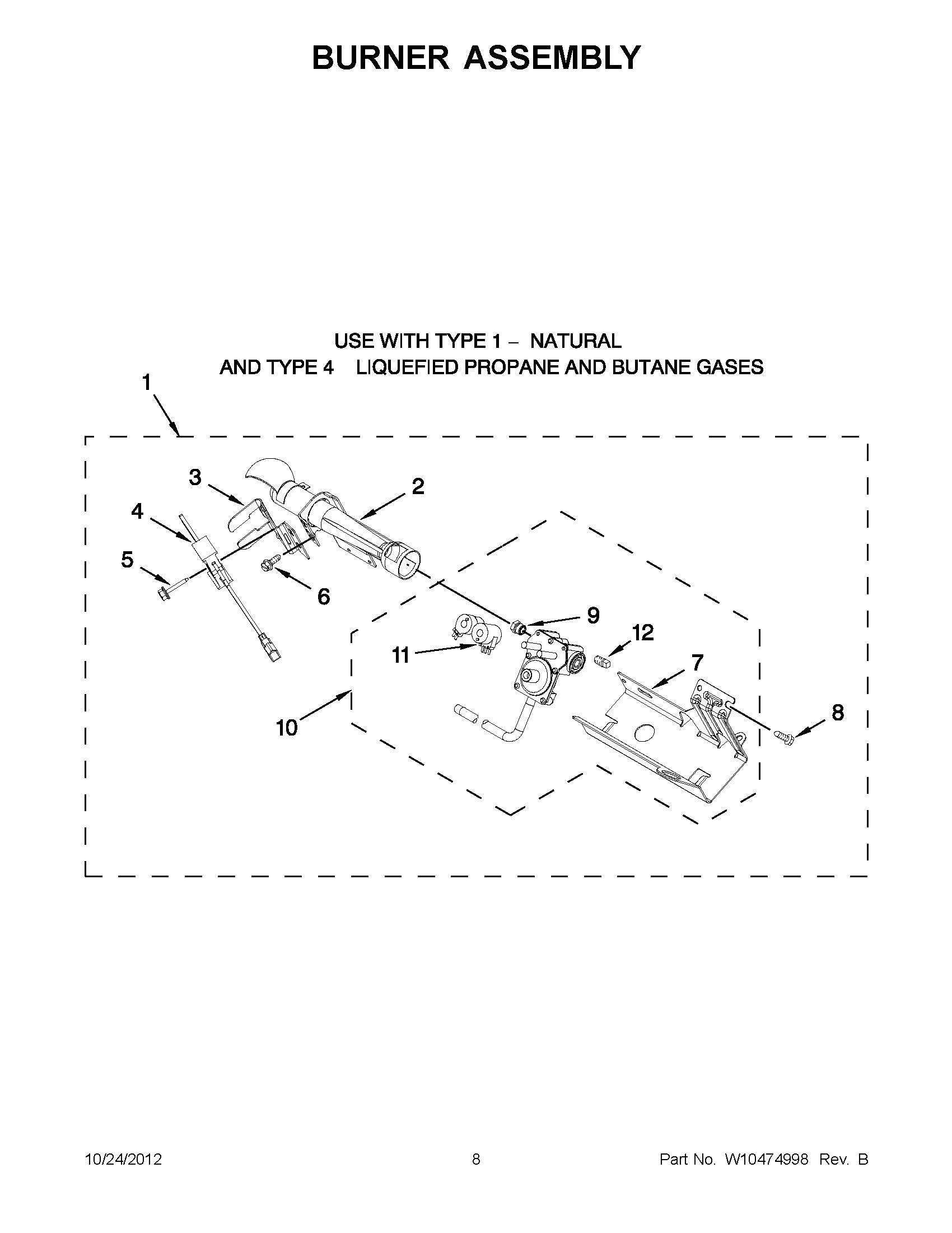 04 - BURNER ASSEMBLY