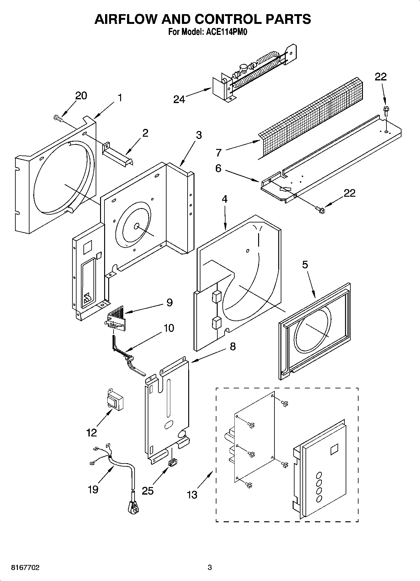 02 - AIRFLOW AND CONTROL PARTS