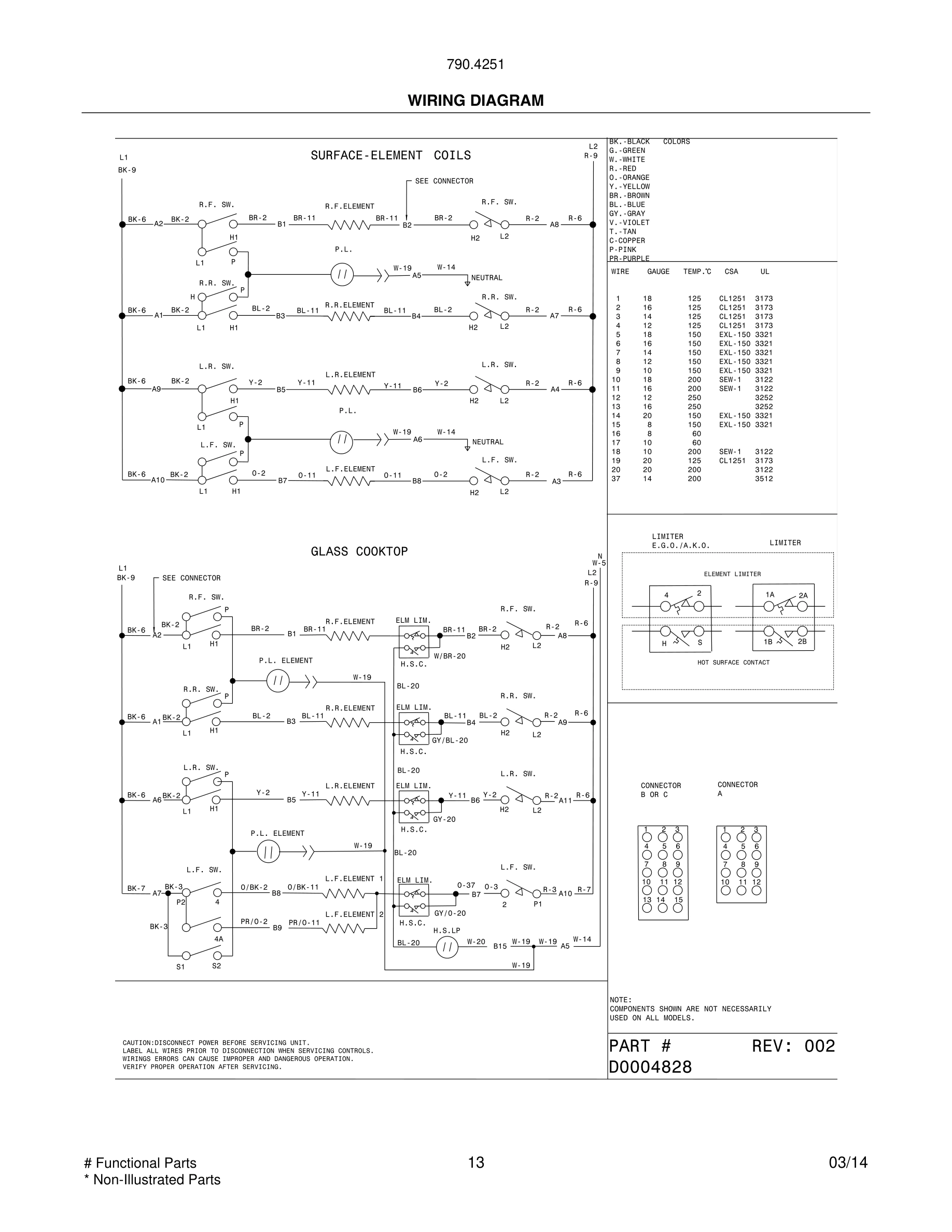 13 - WIRING DIAGRAM