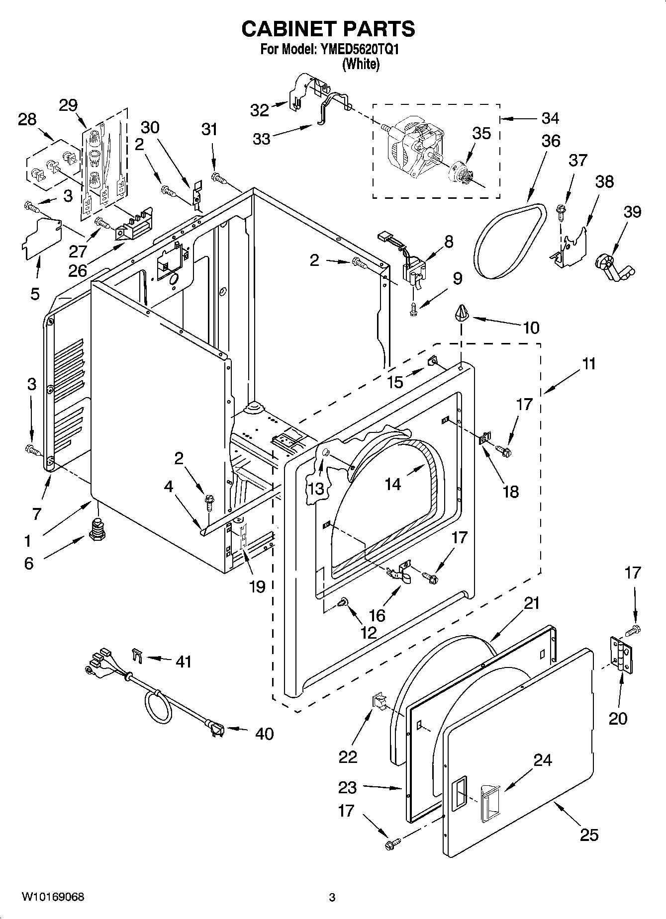 02 - CABINET PARTS