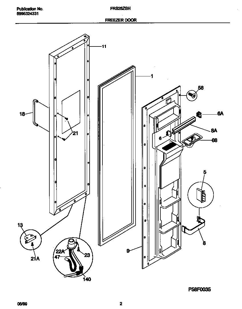 02 - FREEZER DOOR